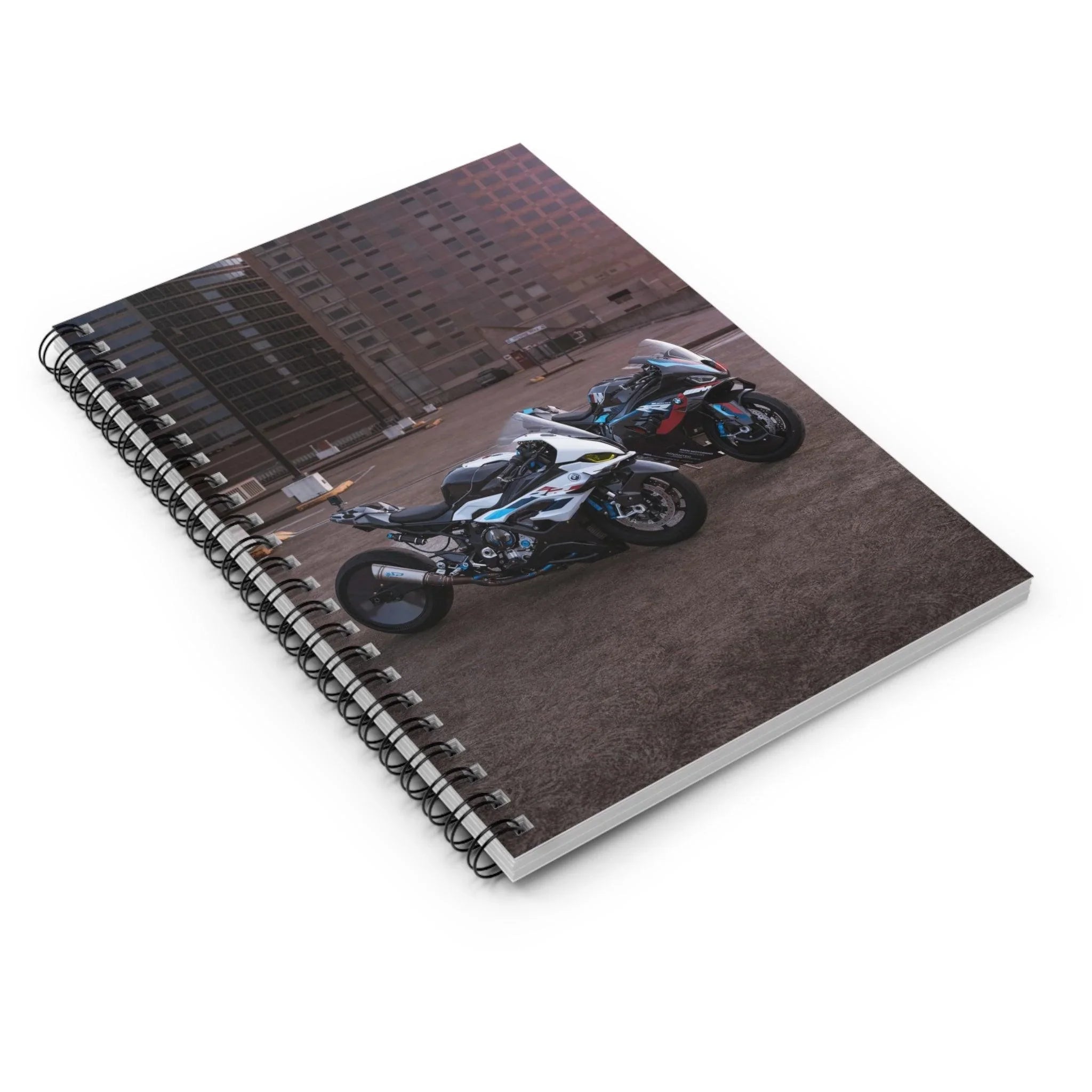 BMW M1000RR and S1000RR Drag Spec Motorcycle Spiral Notebook #003 - Throttle Designs