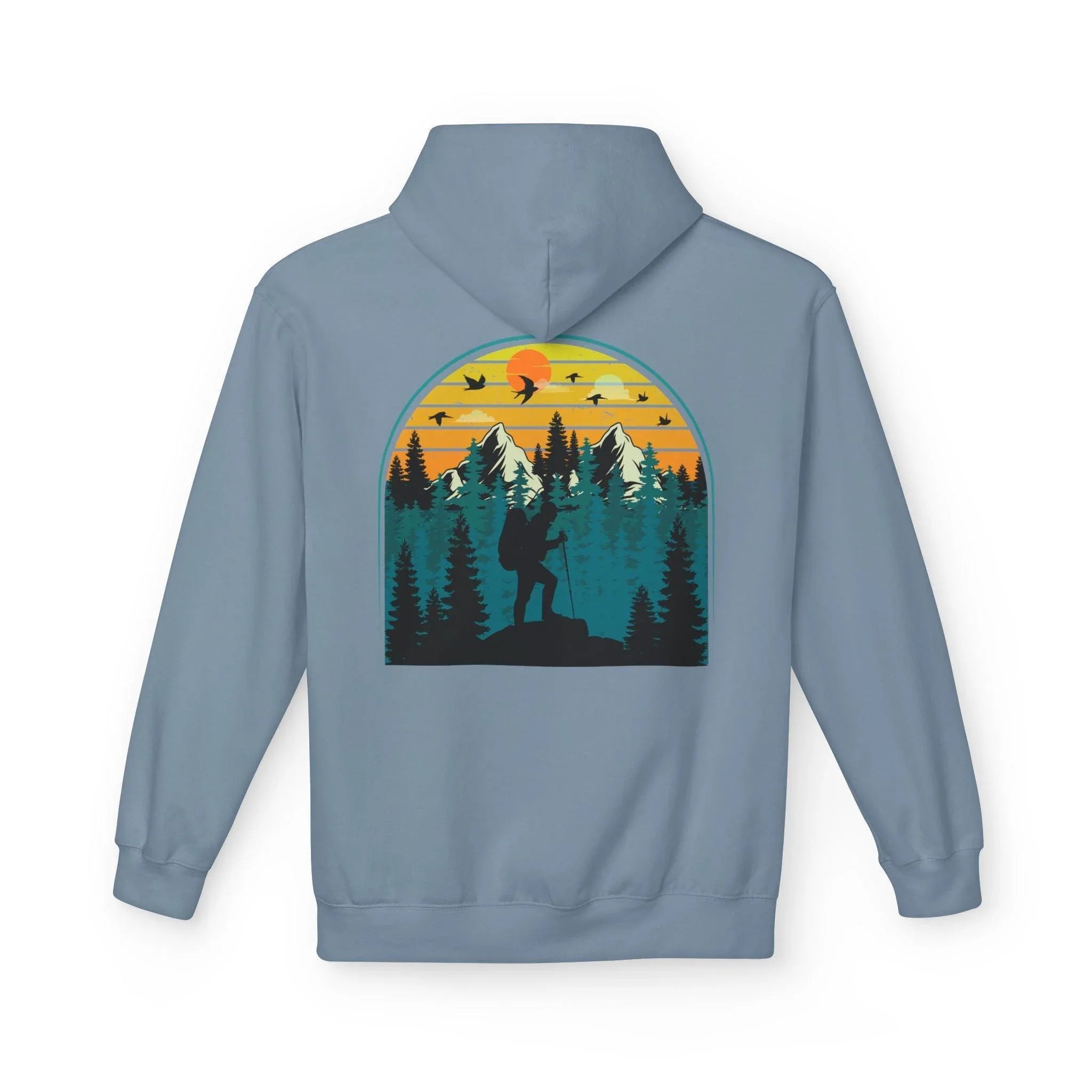 Ultimate Retro Outdoor Fleece Hoodie for Adventurers