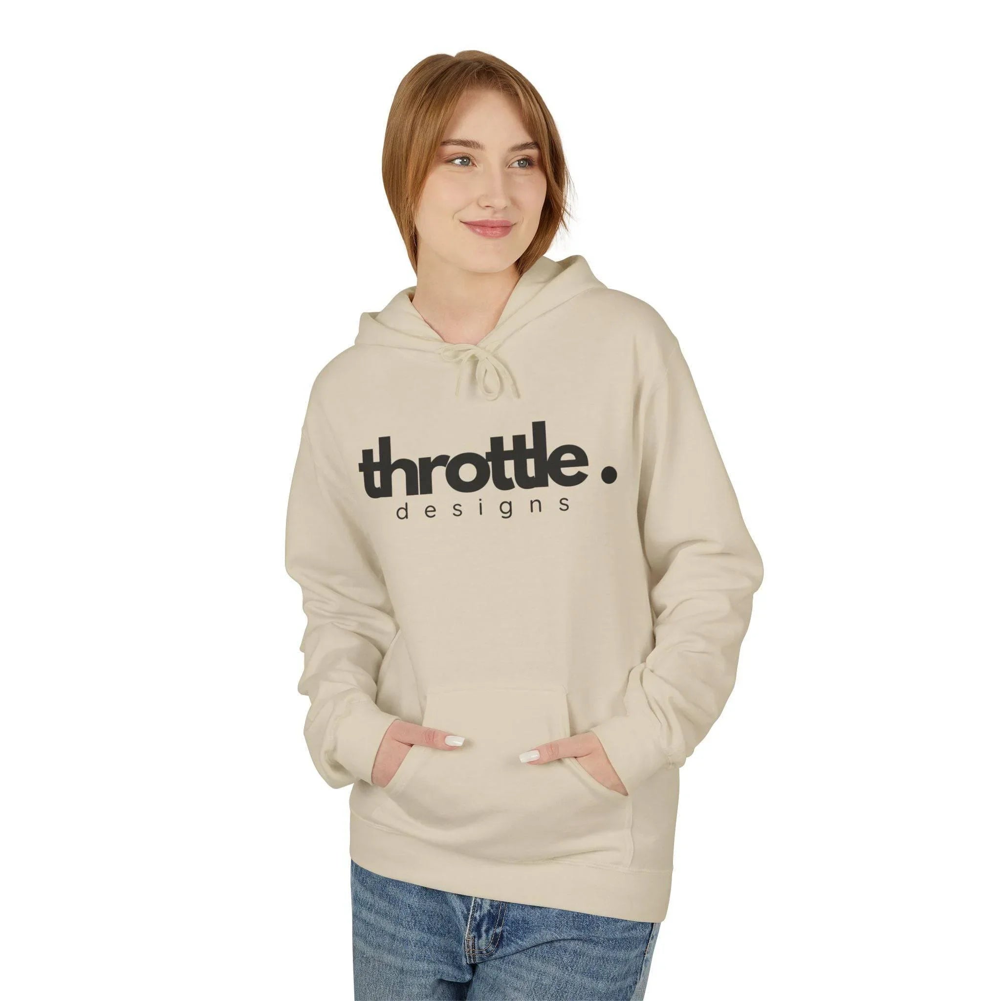 Throttle Designs V1 Premium Fleece Hoodie for Ultimate Comfort & Style