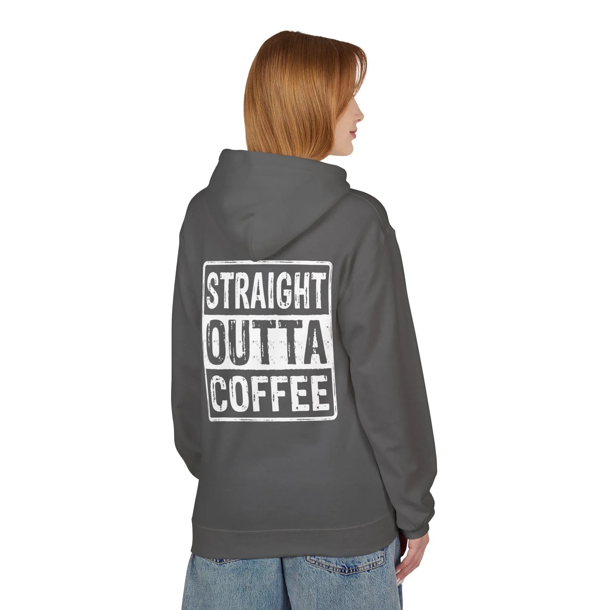 Cozy Up with the Ultimate Coffee Lover's Fleece Hoodie