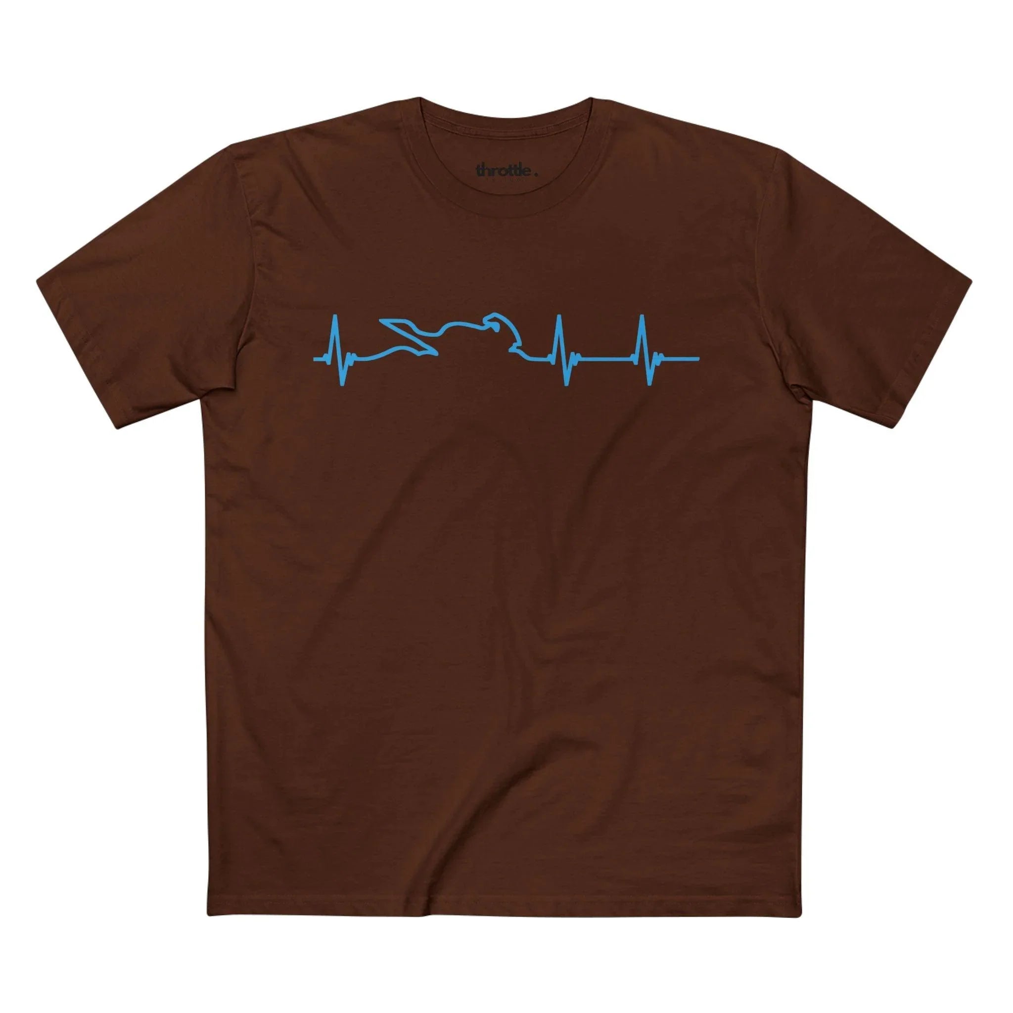 Premium Motorcycle Heartbeat T-Shirt