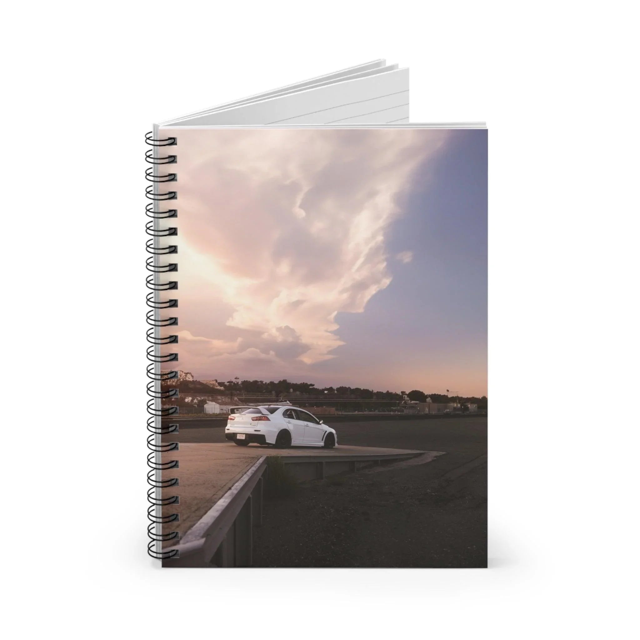 Mitsubishi Evo 10 Automotive Spiral Notebook #003 - Throttle Designs