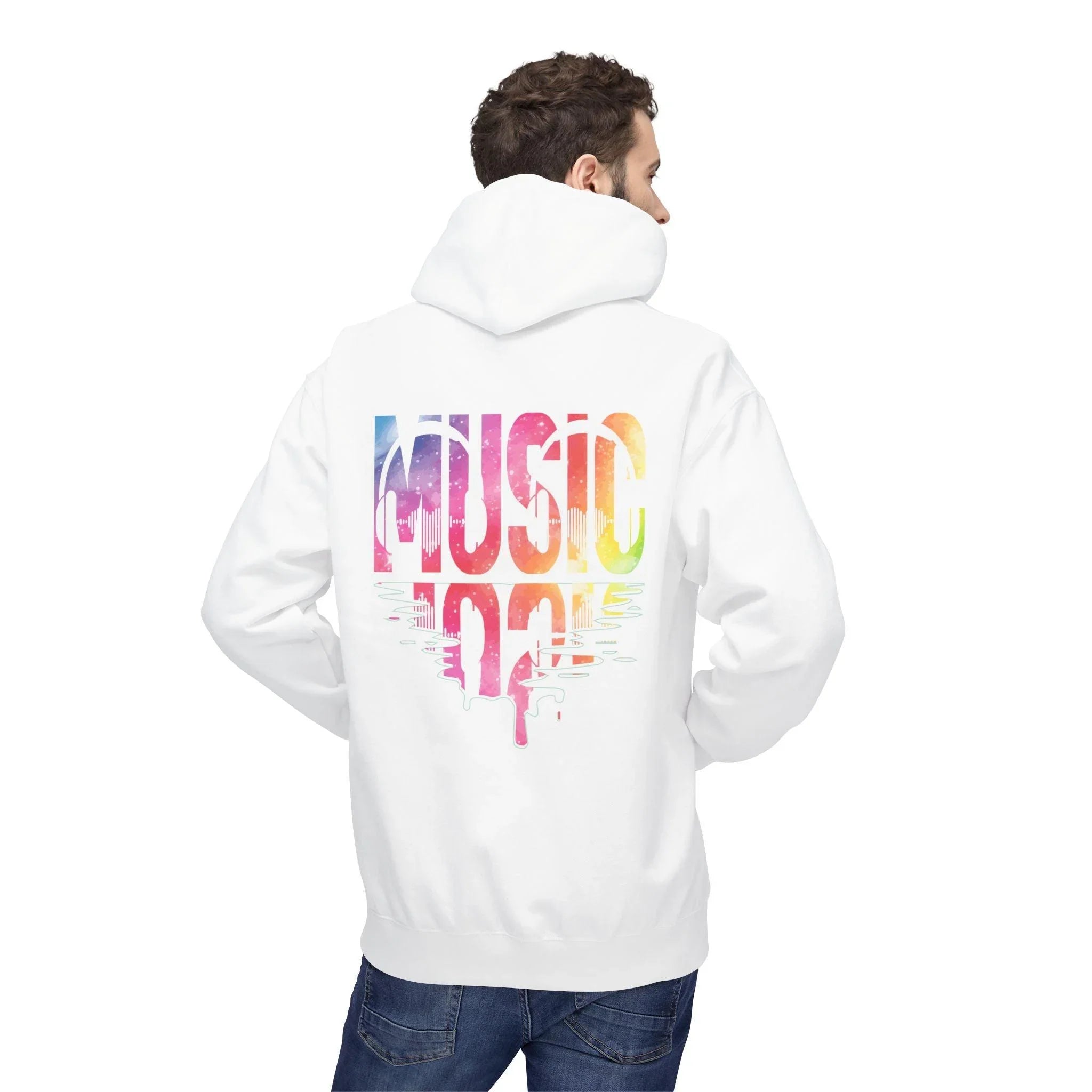 Ultimate Comfort Music Hoodie with Built-in Headphones
