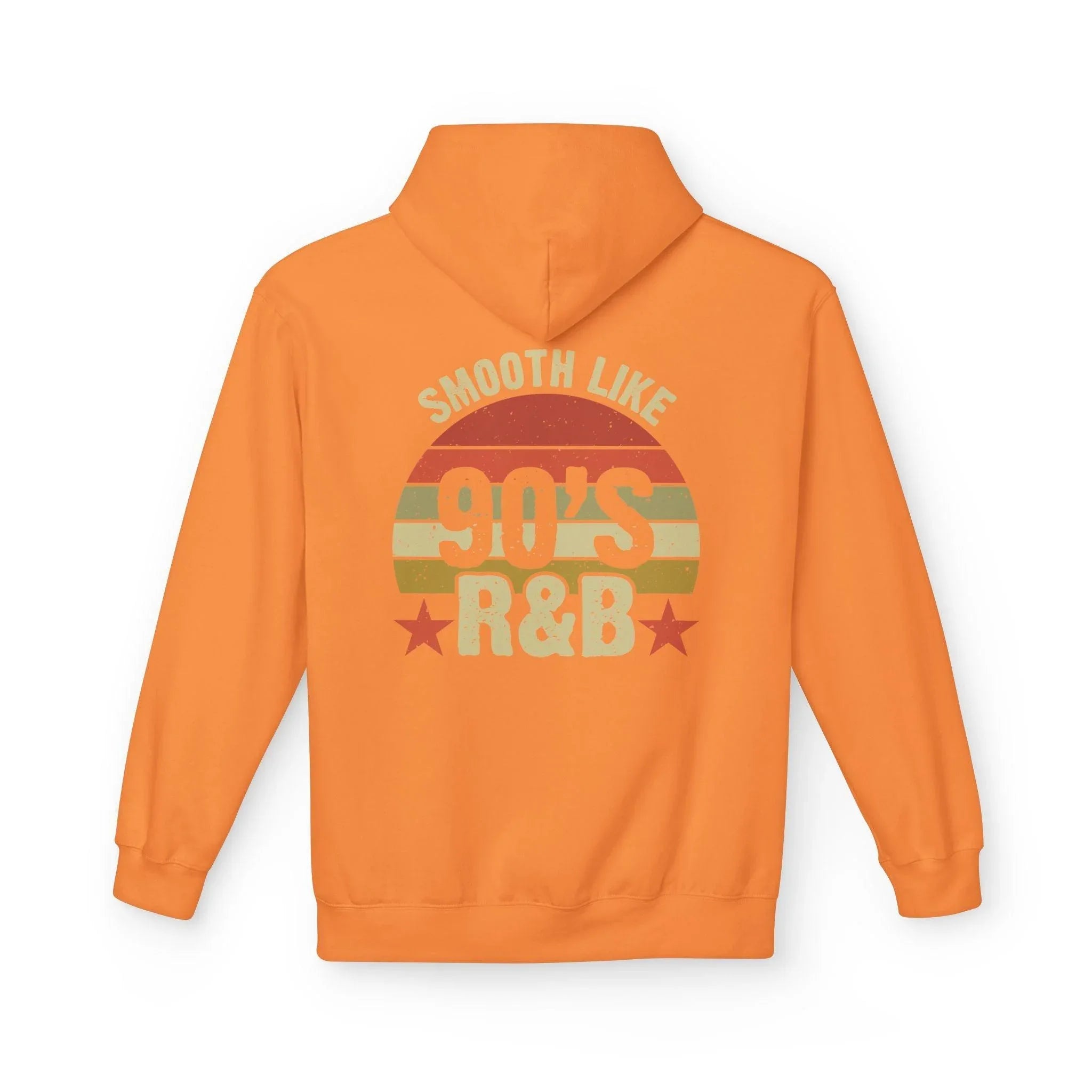 Retro Vibes Fleece Hoodie - Embrace the Comfort of 90's R&B Style