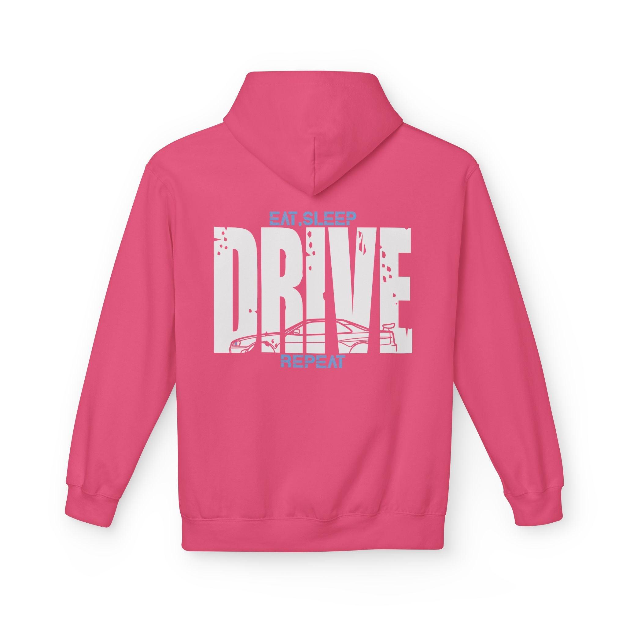 Nissan R34 GTR DRIVE Hoodie - Stylish Fleece for Car Enthusiasts