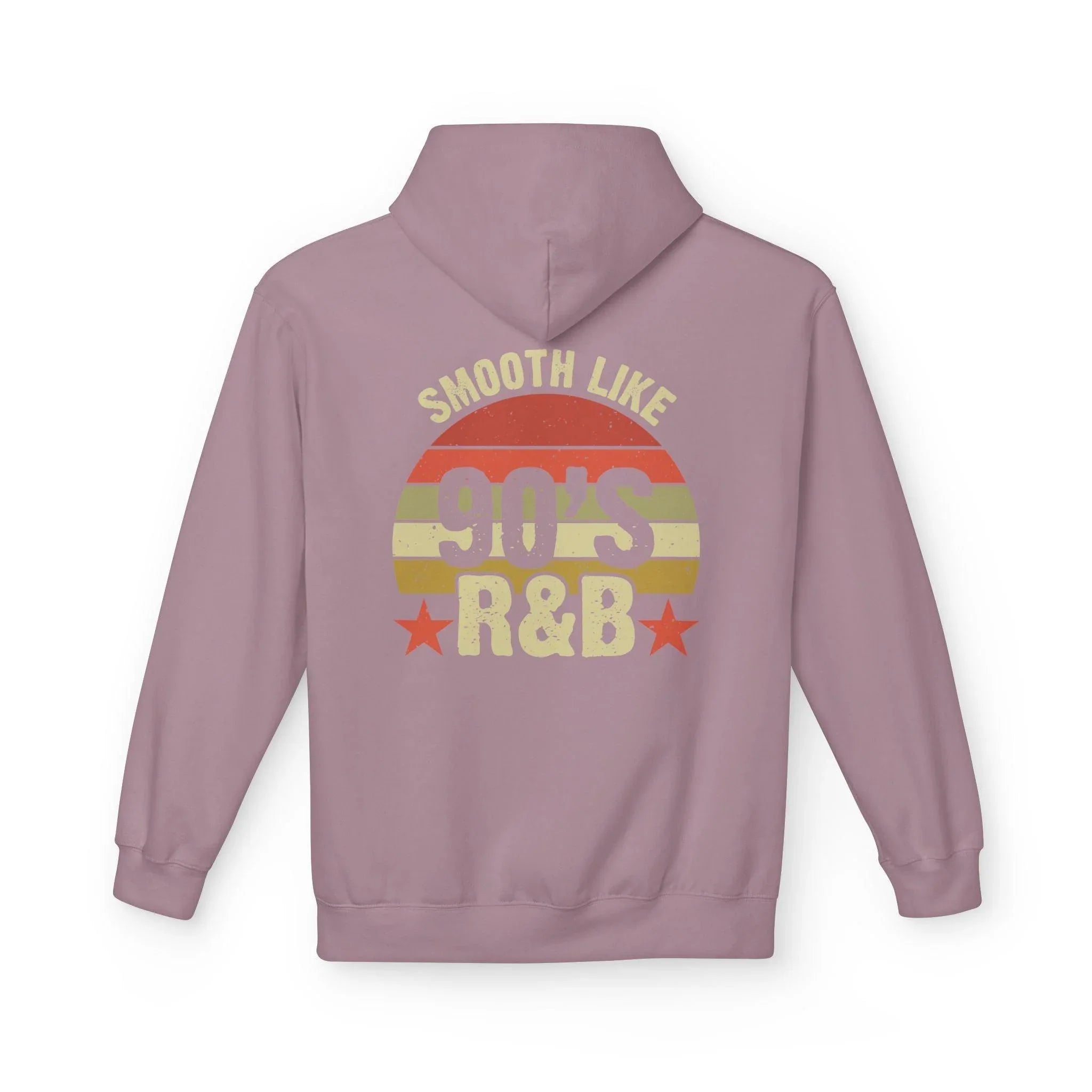 Retro Vibes Fleece Hoodie - Embrace the Comfort of 90's R&B Style