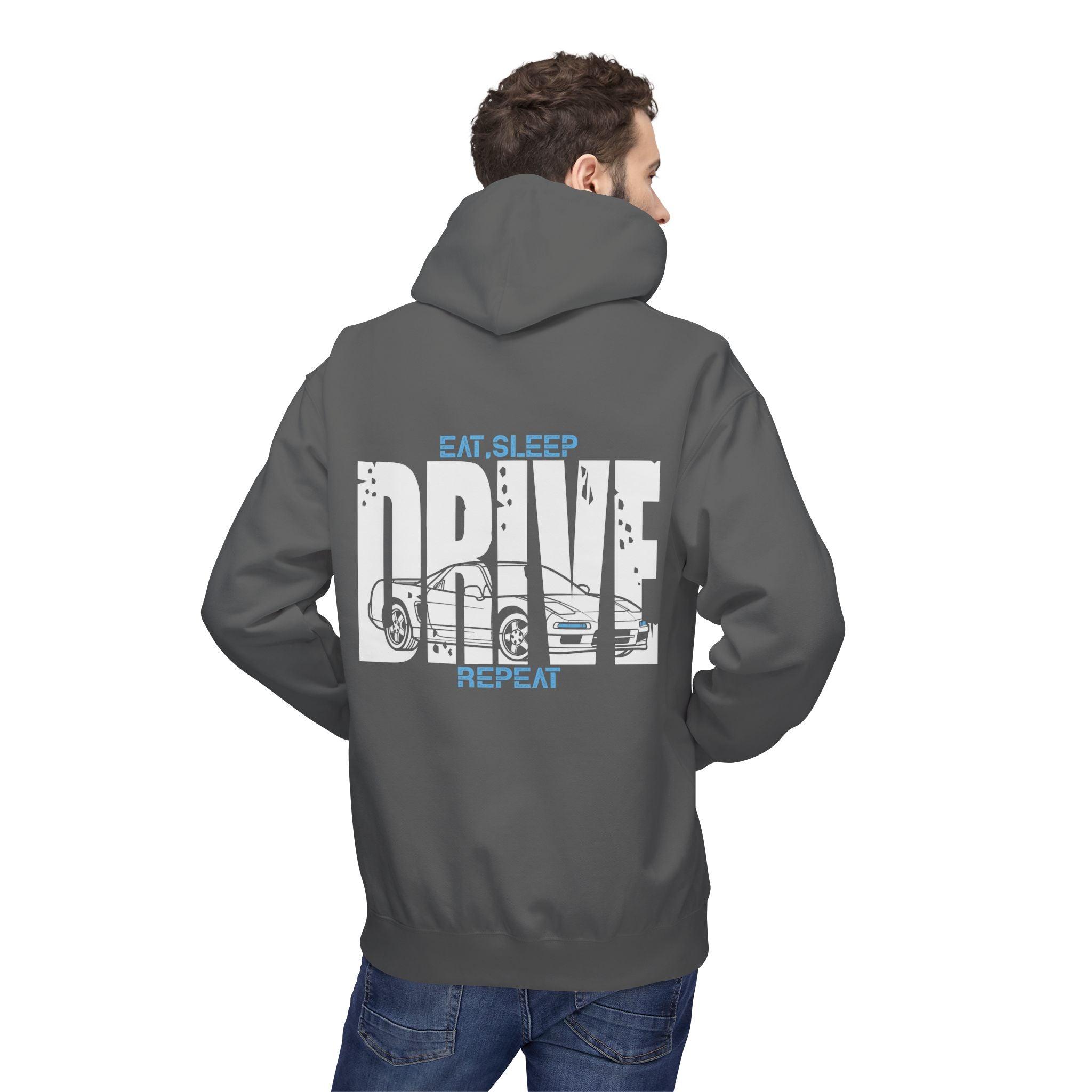 Acura NSX DRIVE Fleece Hoodie - Comfort Meets Style for Car Enthusiasts