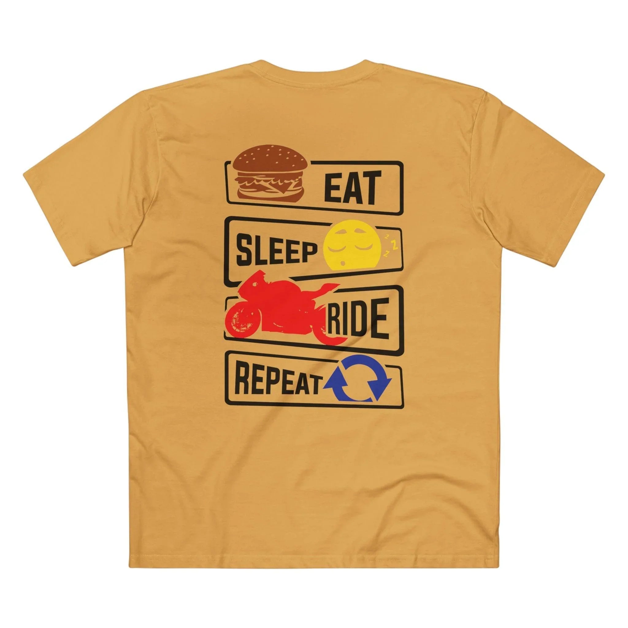 Throttle Designs Premium "Eat, Sleep, Ride, Repeat" T-Shirt