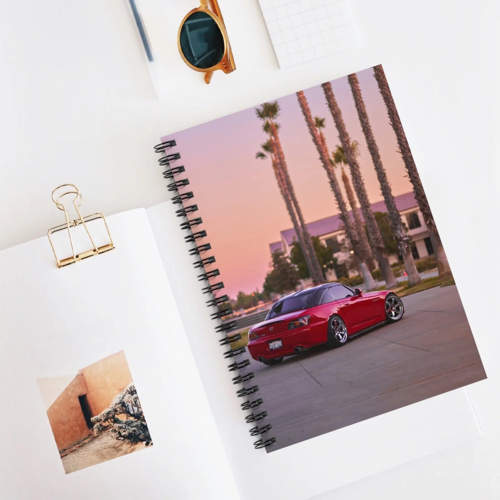 Honda S2000 Automotive Spiral Notebook #020 - Throttle Designs