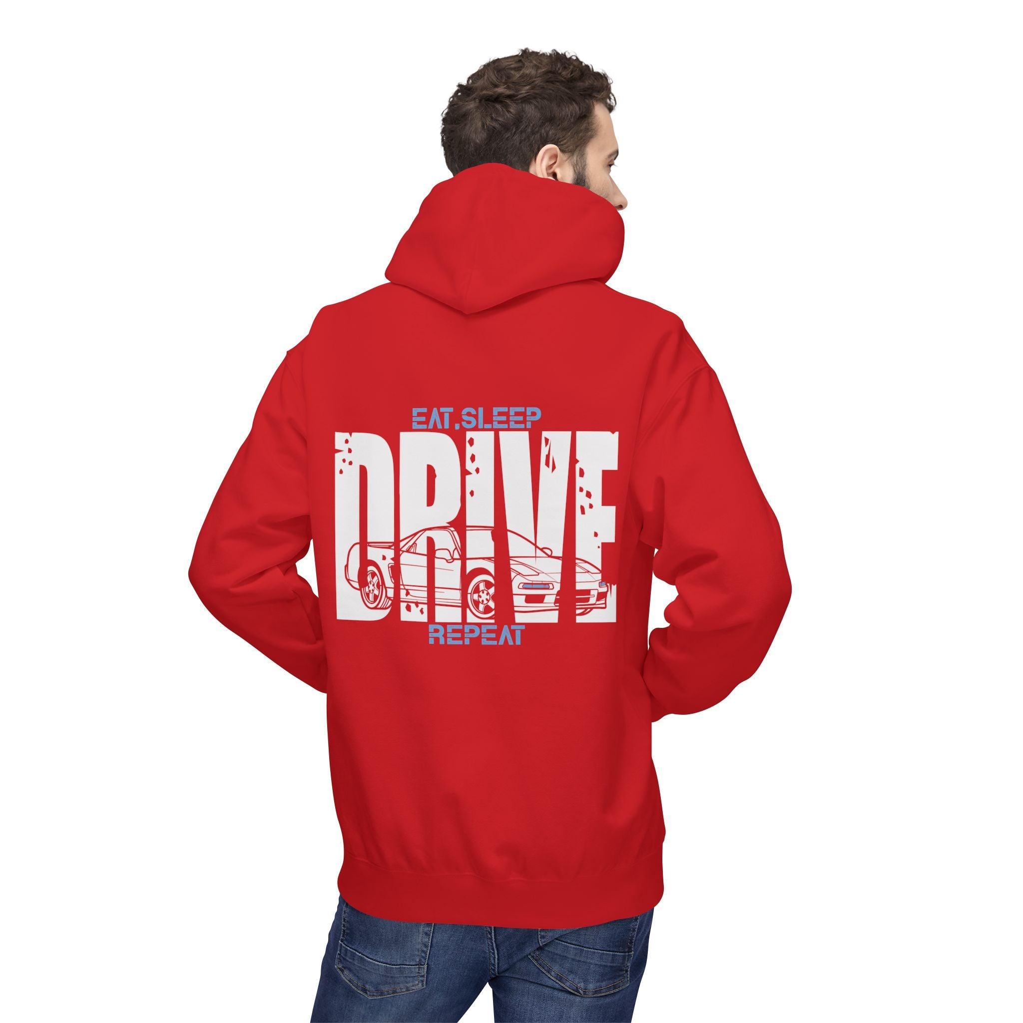 Acura NSX DRIVE Fleece Hoodie - Comfort Meets Style for Car Enthusiasts