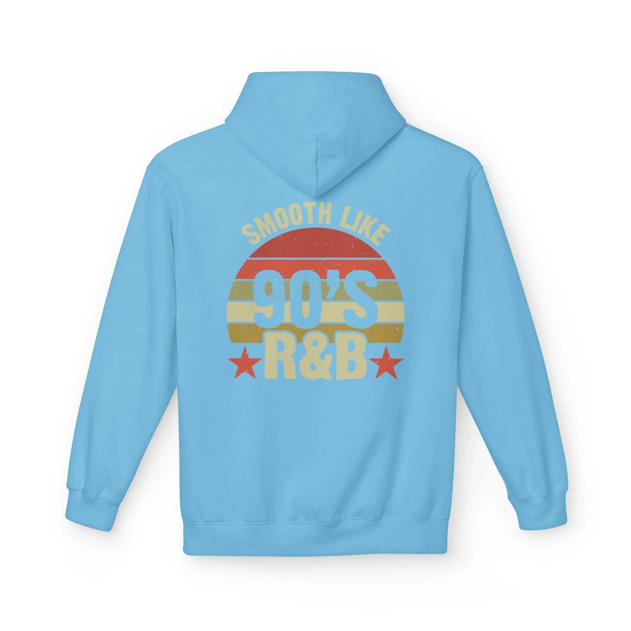 Retro Vibes Fleece Hoodie - Embrace the Comfort of 90's R&B Style