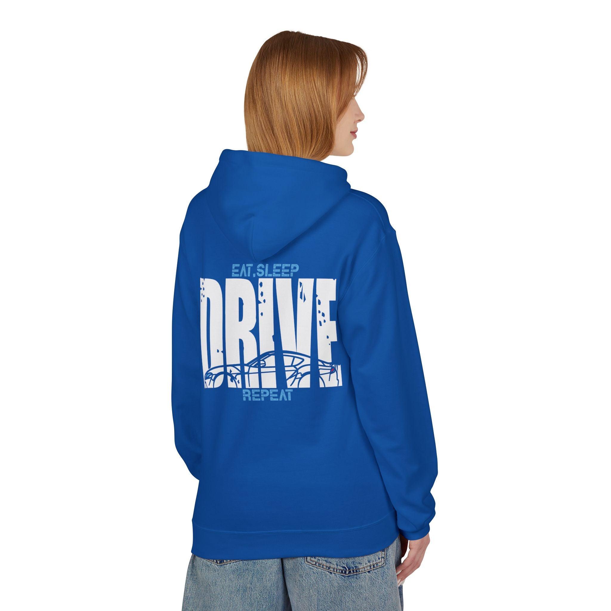 MK5 Toyota Supra DRIVE Comfort Fleece Hoodie for Car Enthusiasts
