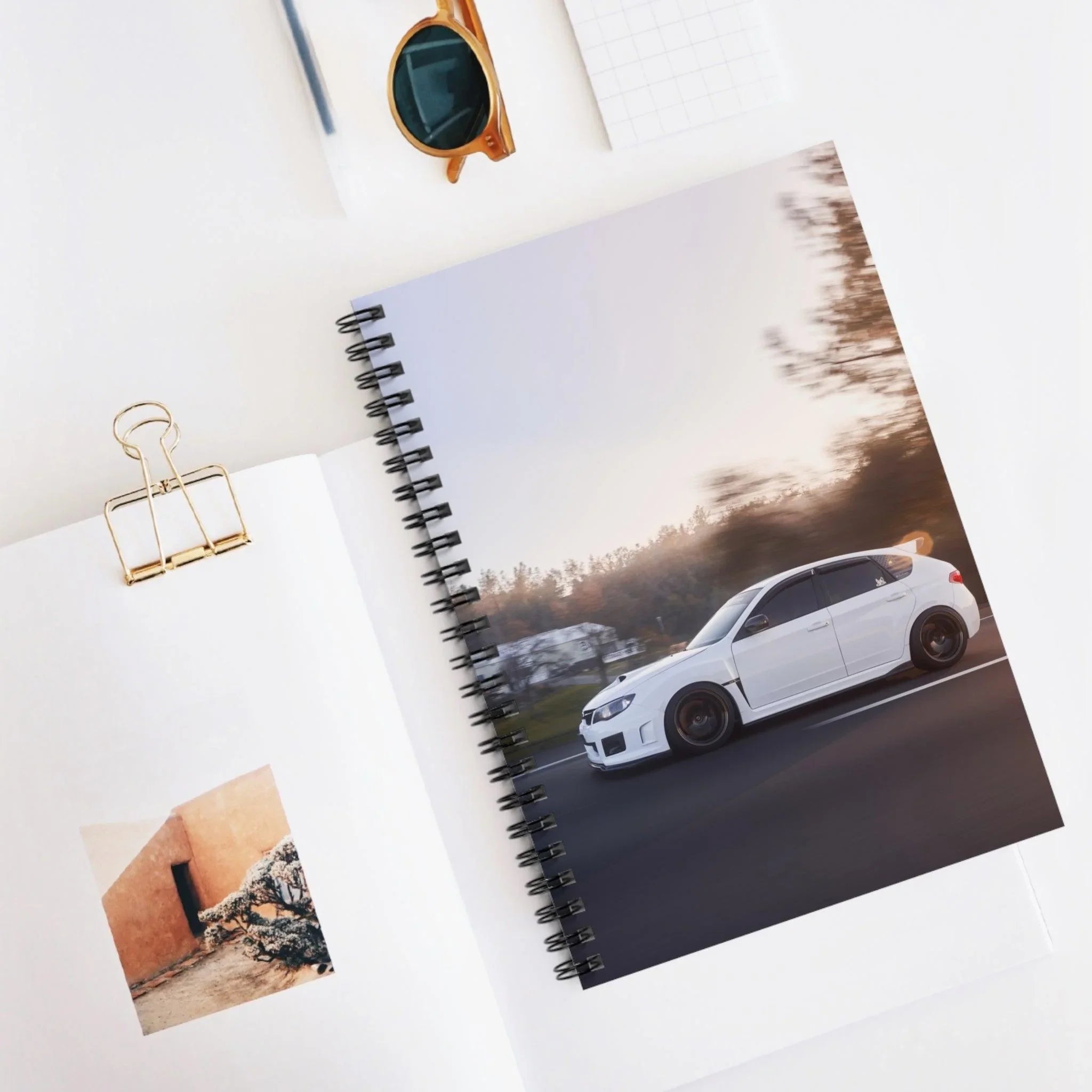Subaru WRX STI Automotive Spiral Notebook #024 - Throttle Designs