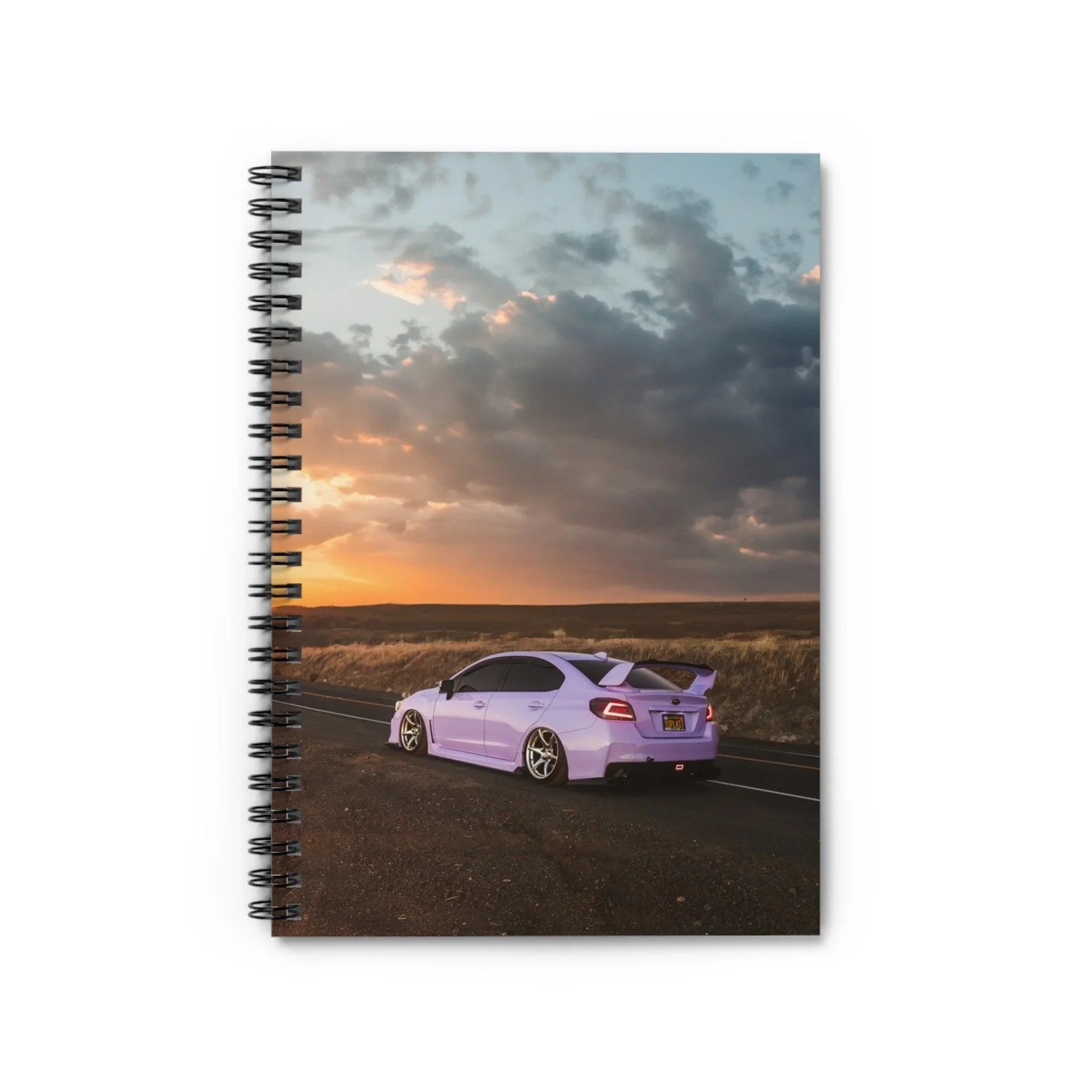 Subaru WRX Automotive Spiral Notebook #011 - Throttle Designs