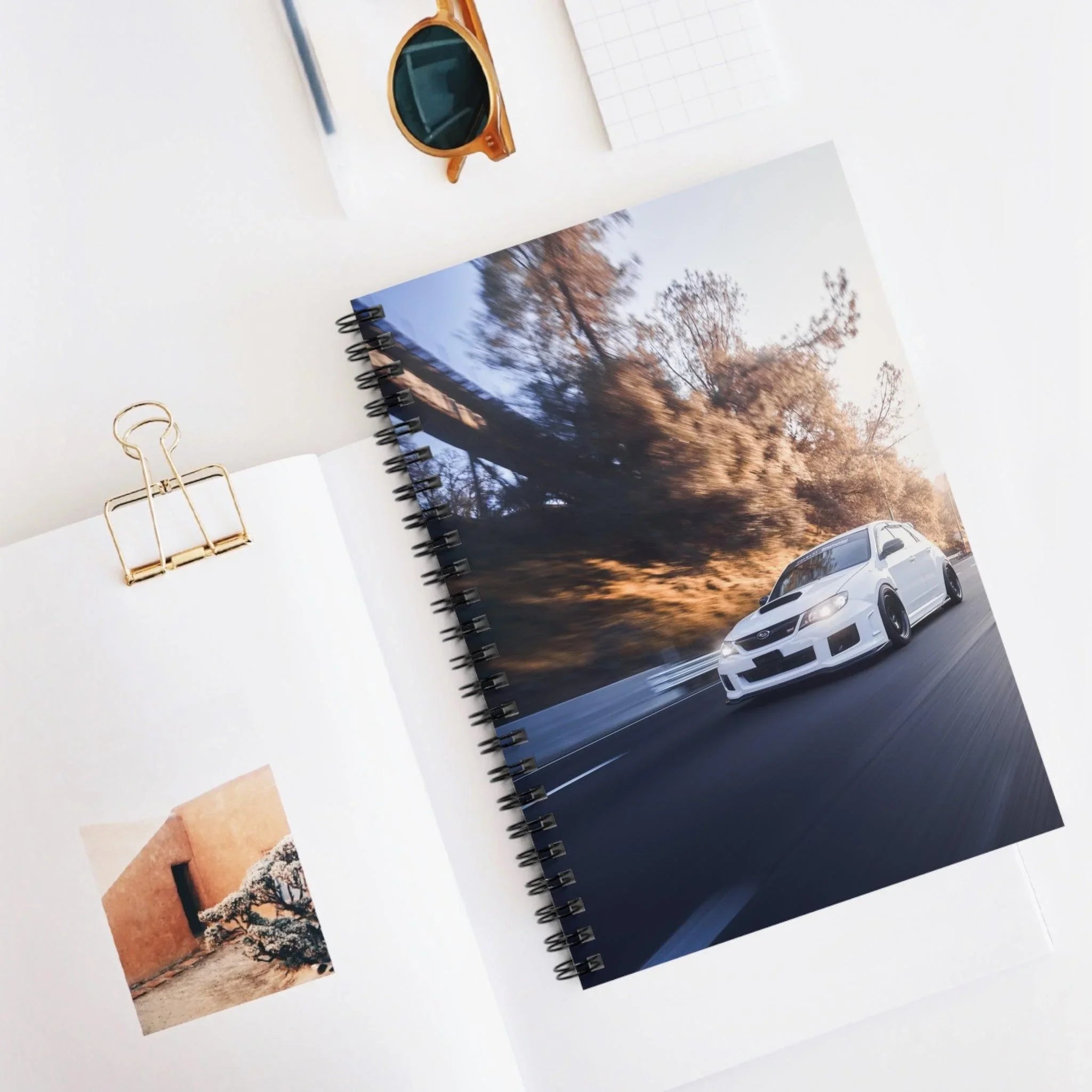 Subaru WRX STI Automotive Spiral Notebook #018 - Throttle Designs