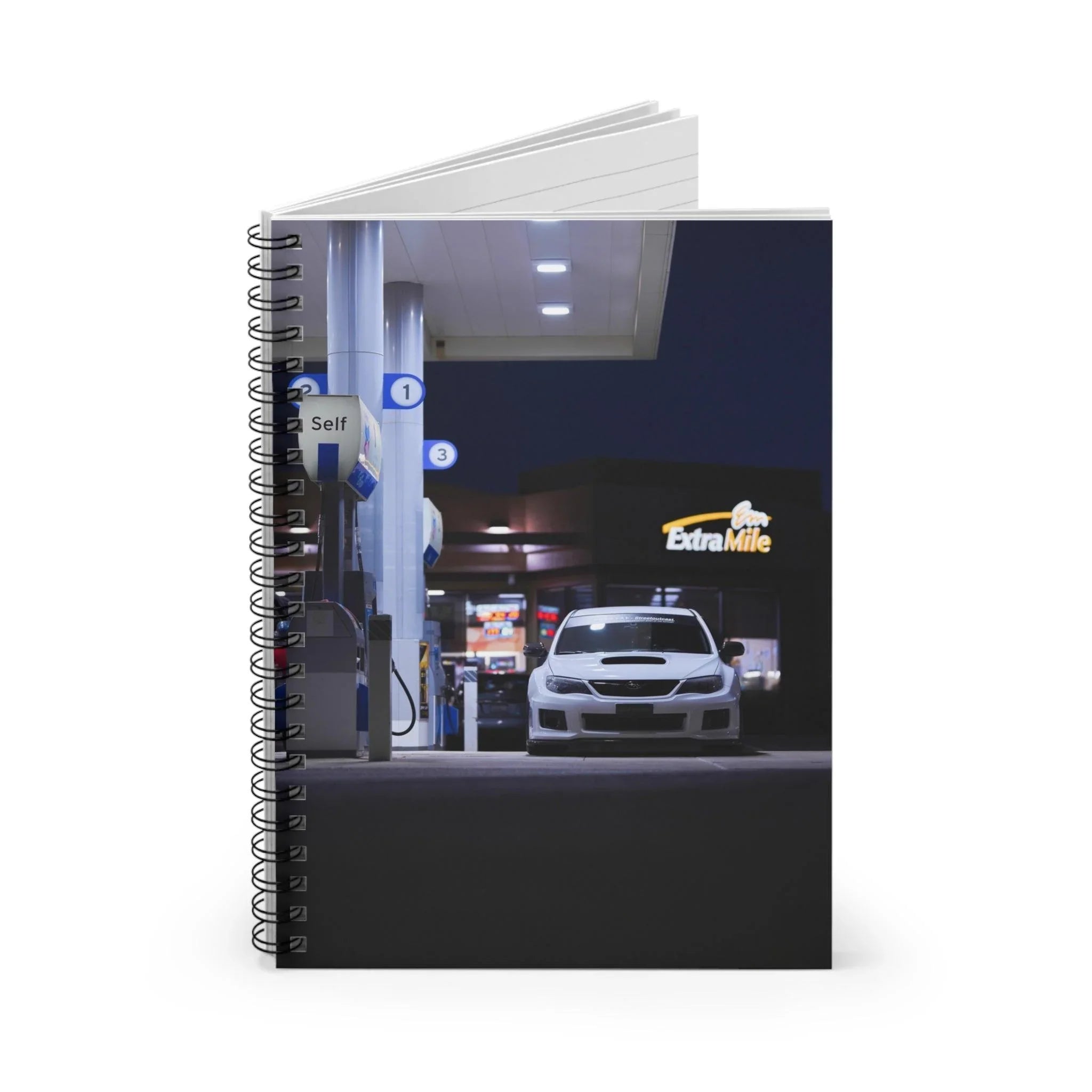 Subaru WRX STI Automotive Spiral Notebook #011 - Throttle Designs