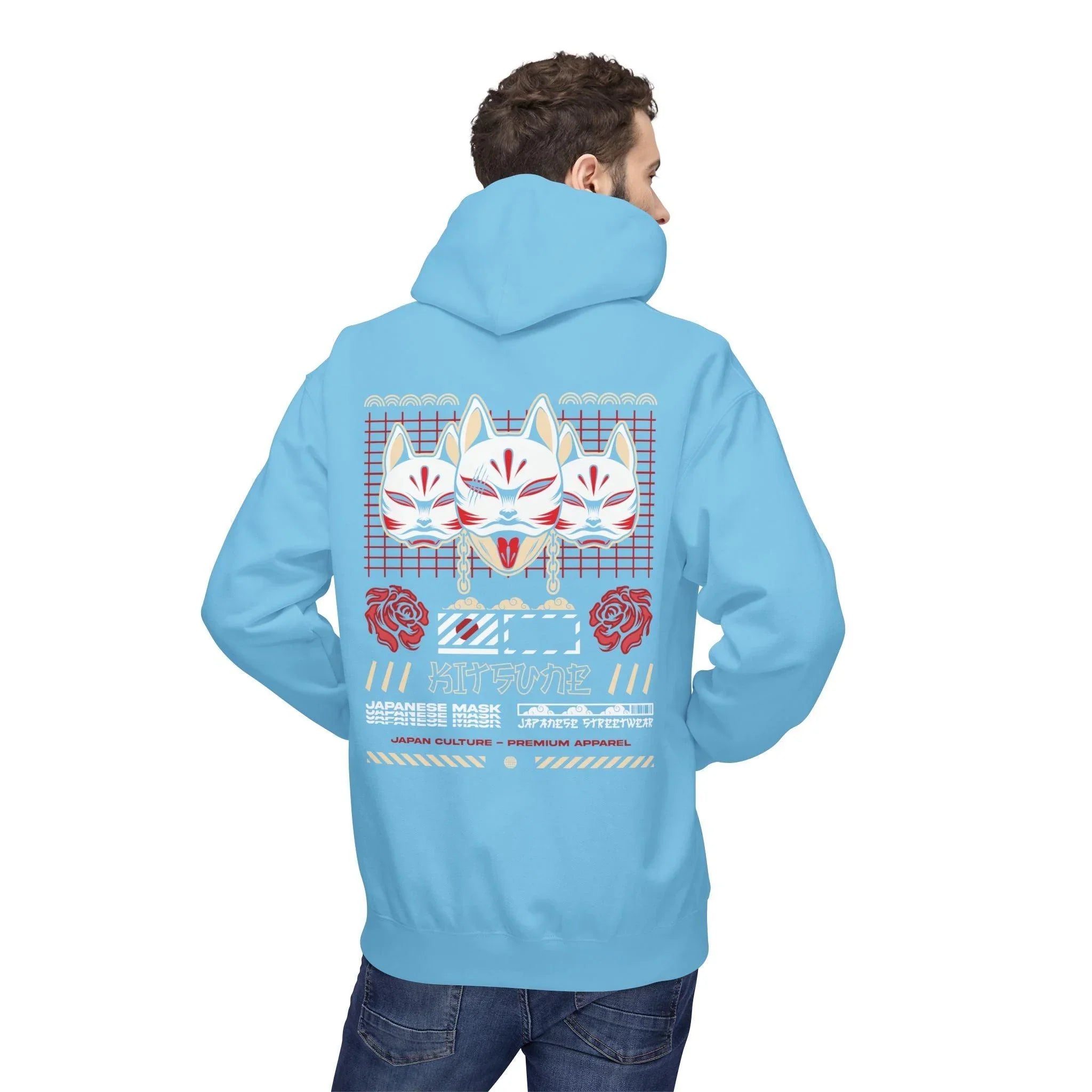 Ultimate Kitsune Japanese Streetwear Fleece Hoodie for Comfort and Style