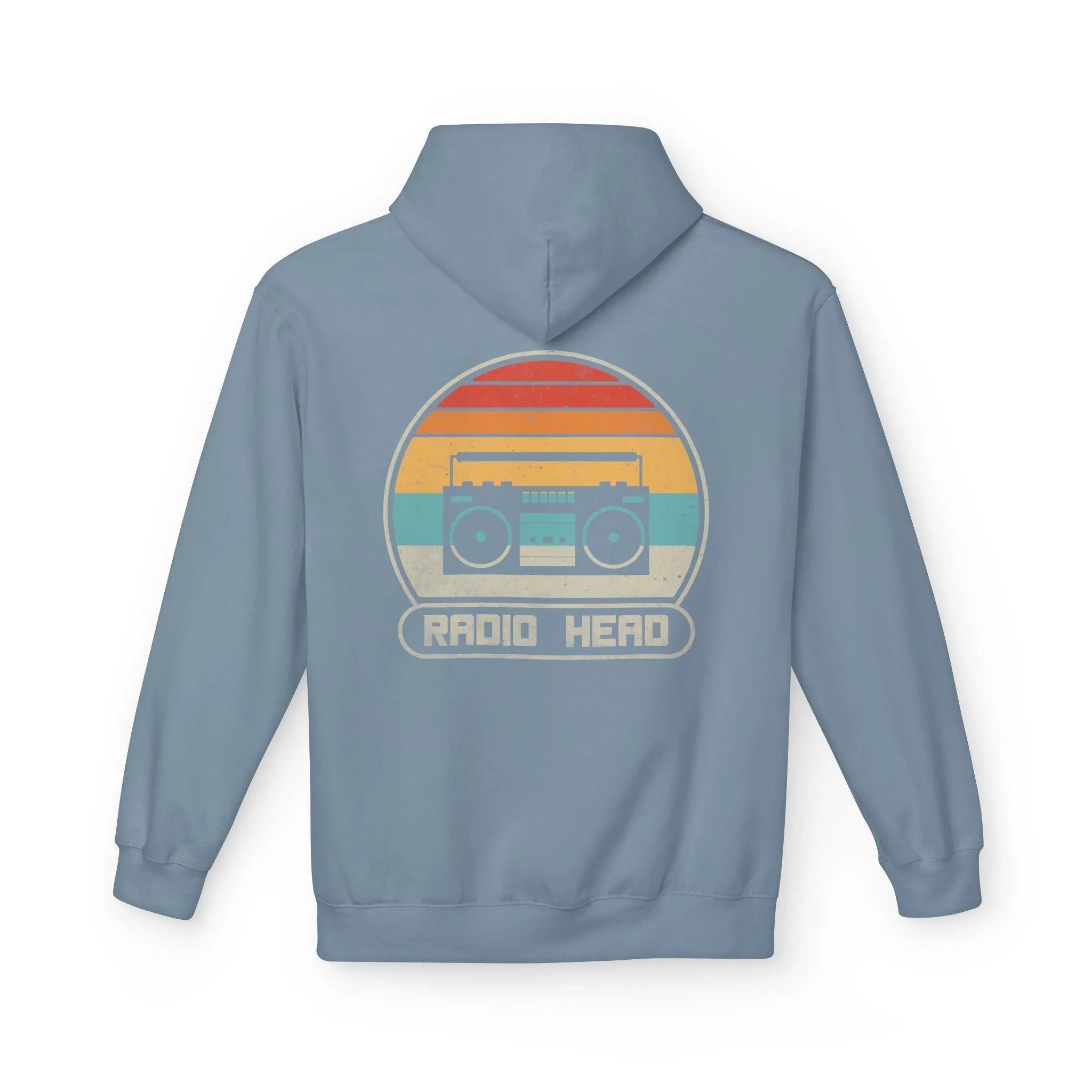 Cozy Vibes Radio Head Fleece Pullover Hoodie