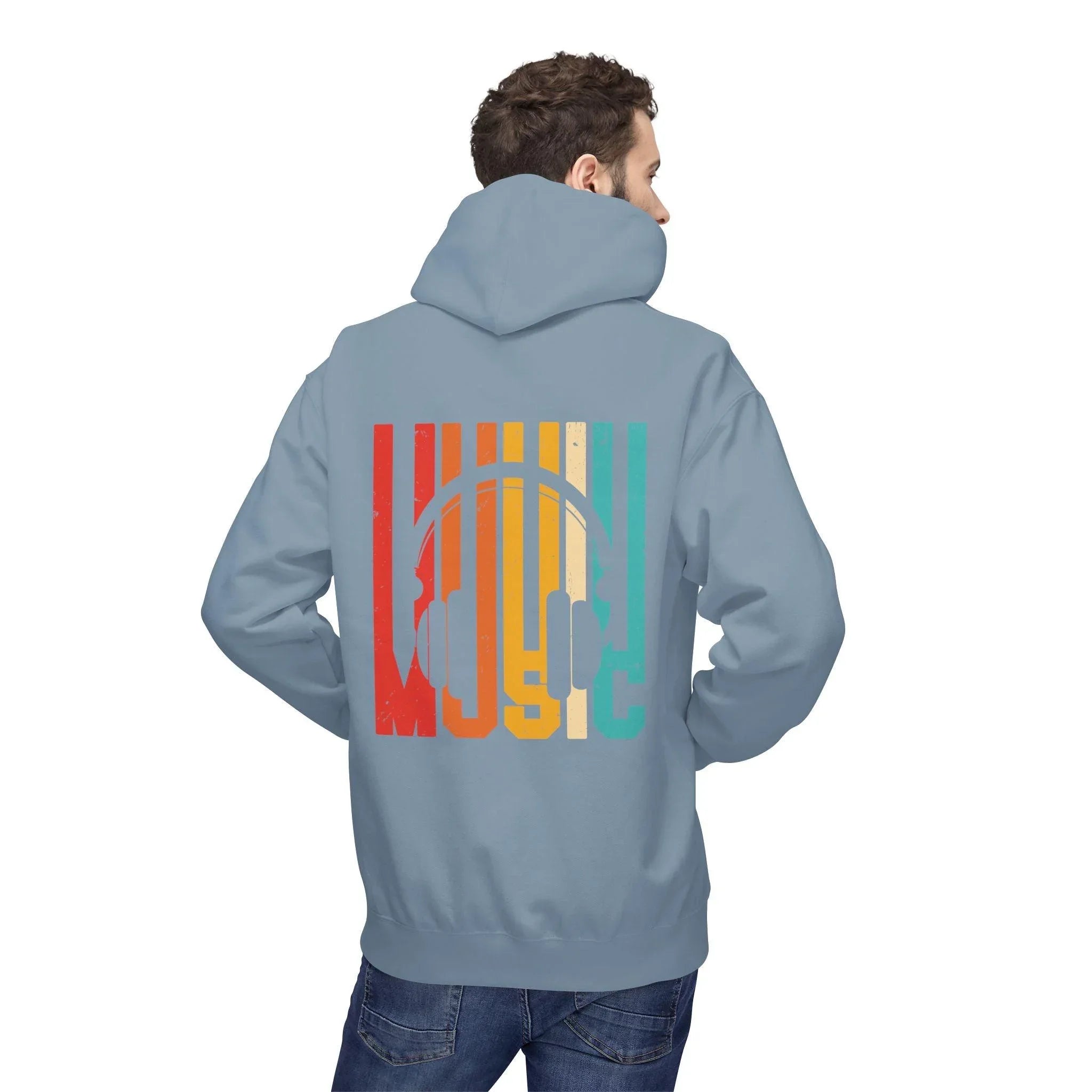 Stylish Music-Integrated Fleece Hoodie for Ultimate Comfort and Warmth