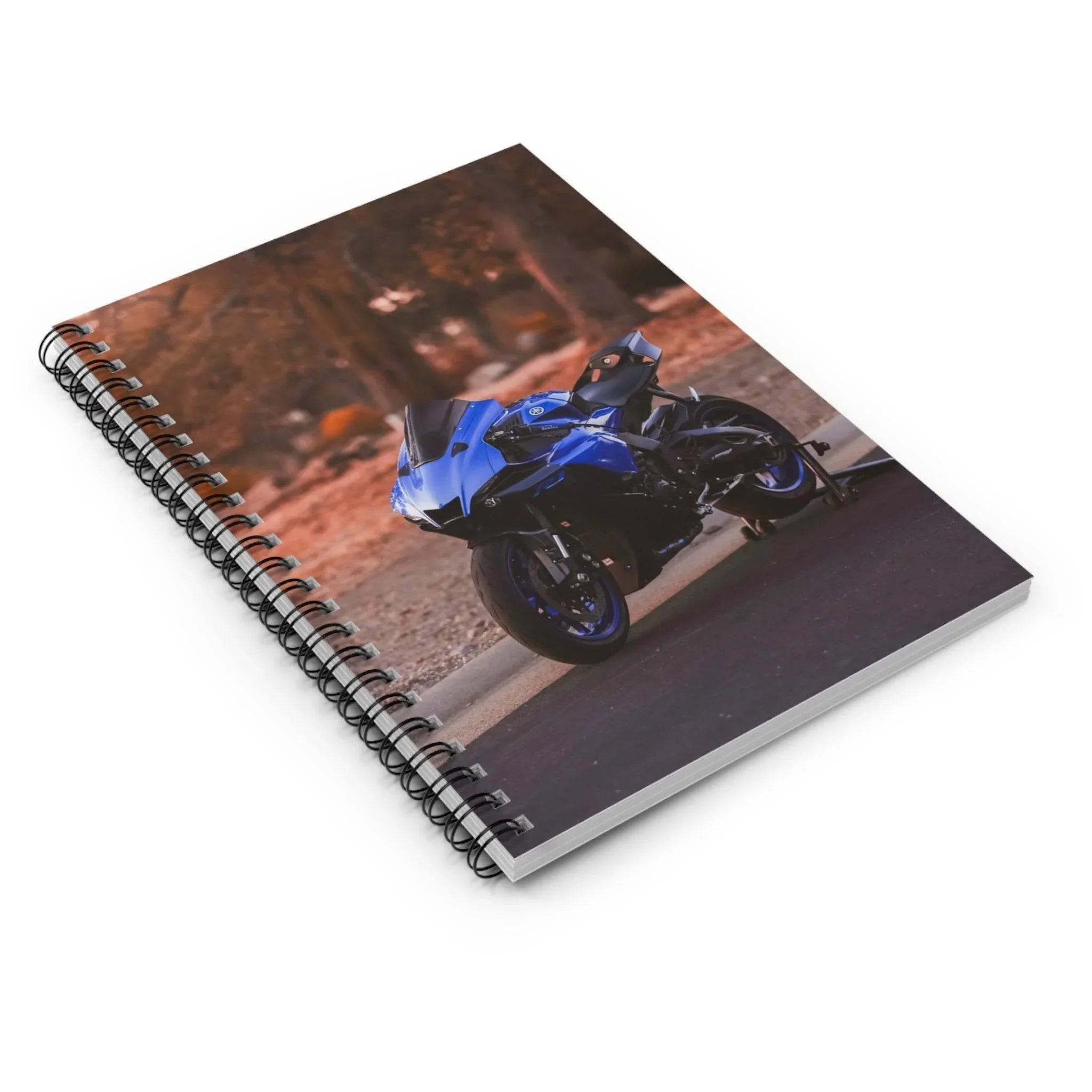 Yamaha R1 Motorcycle Spiral Notebook #032 - Throttle Designs