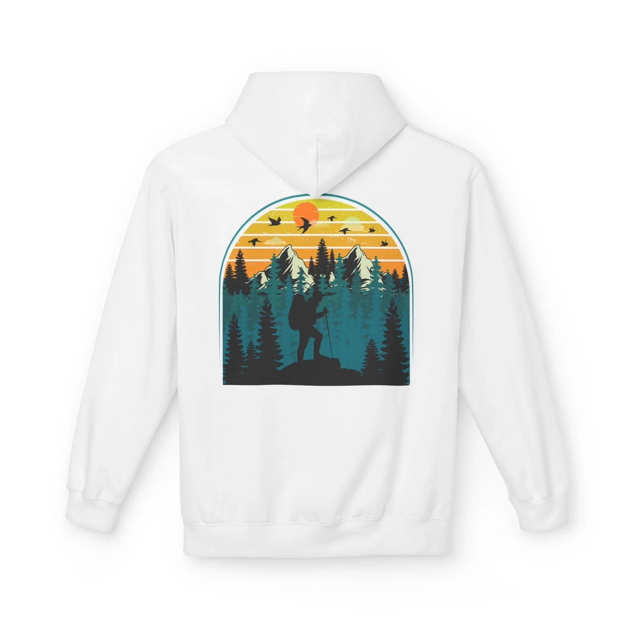 Ultimate Retro Outdoor Fleece Hoodie for Adventurers