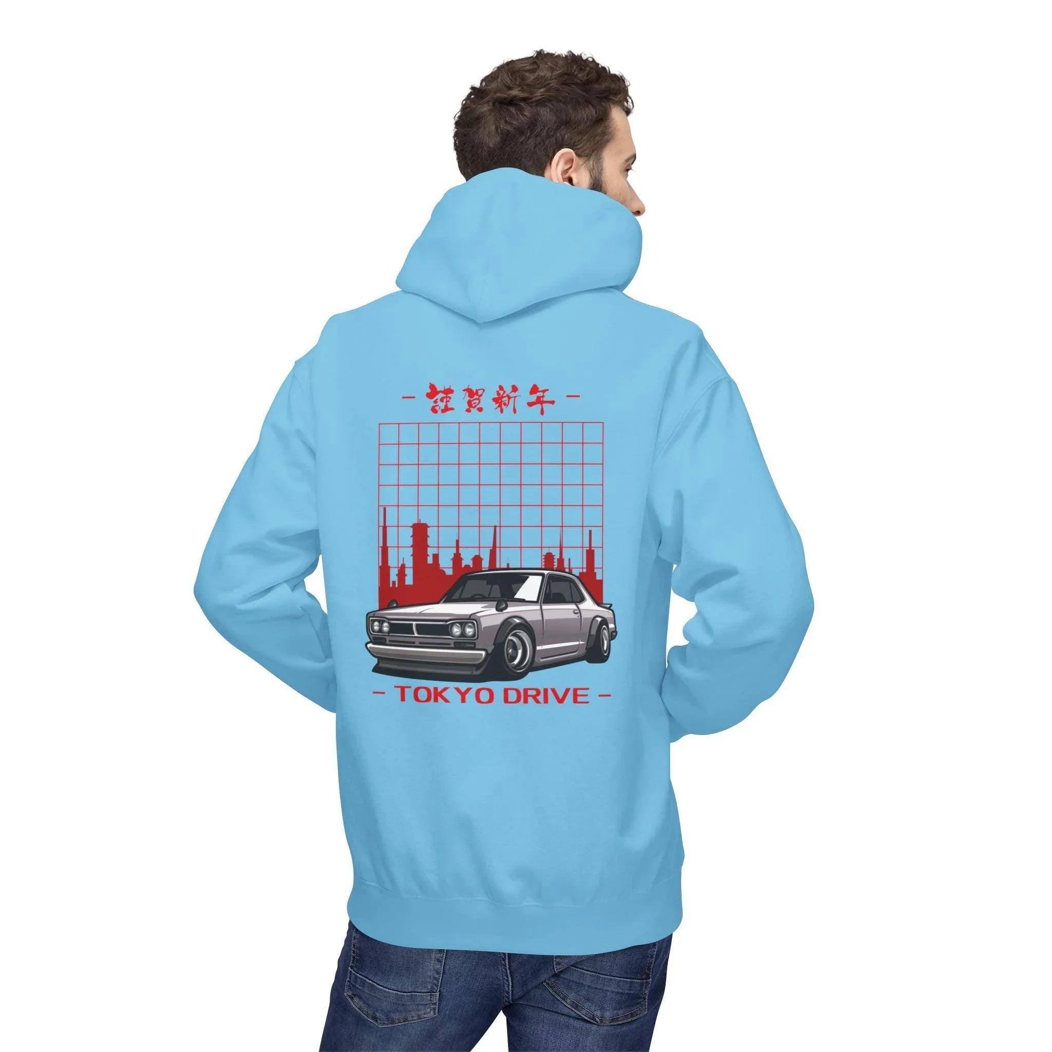 Tokyo Drive Luxe Fleece Hoodie for Ultimate Comfort and Style