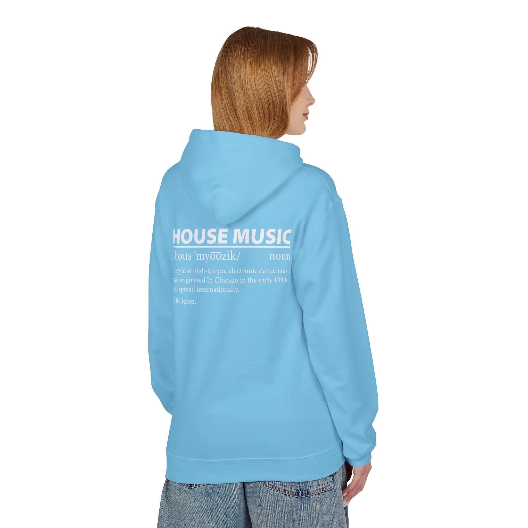 Ultimate House Music Fleece Hoodie for Comfort and Style