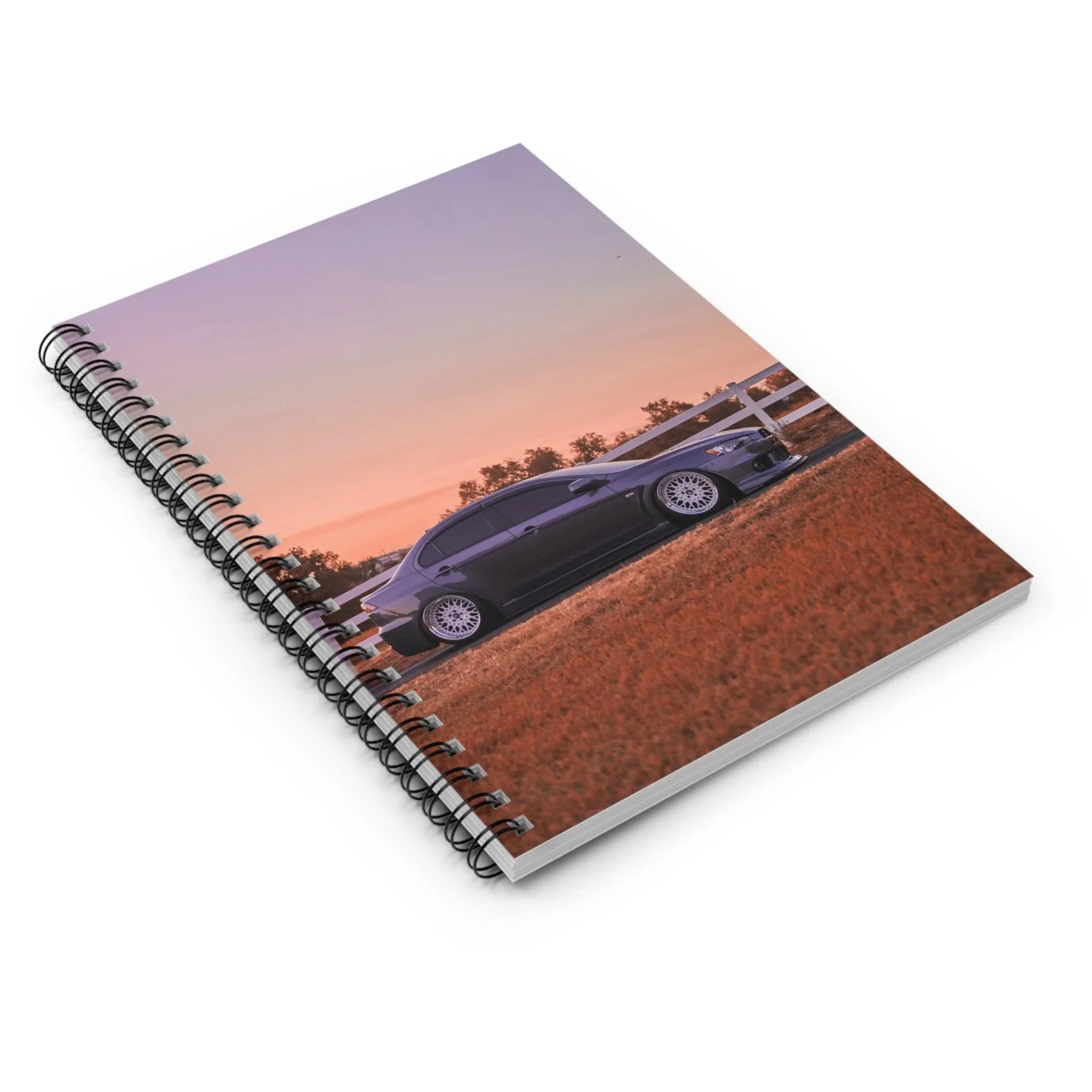 Mitsubishi Evo 10 Automotive Spiral Notebook #015 - Throttle Designs