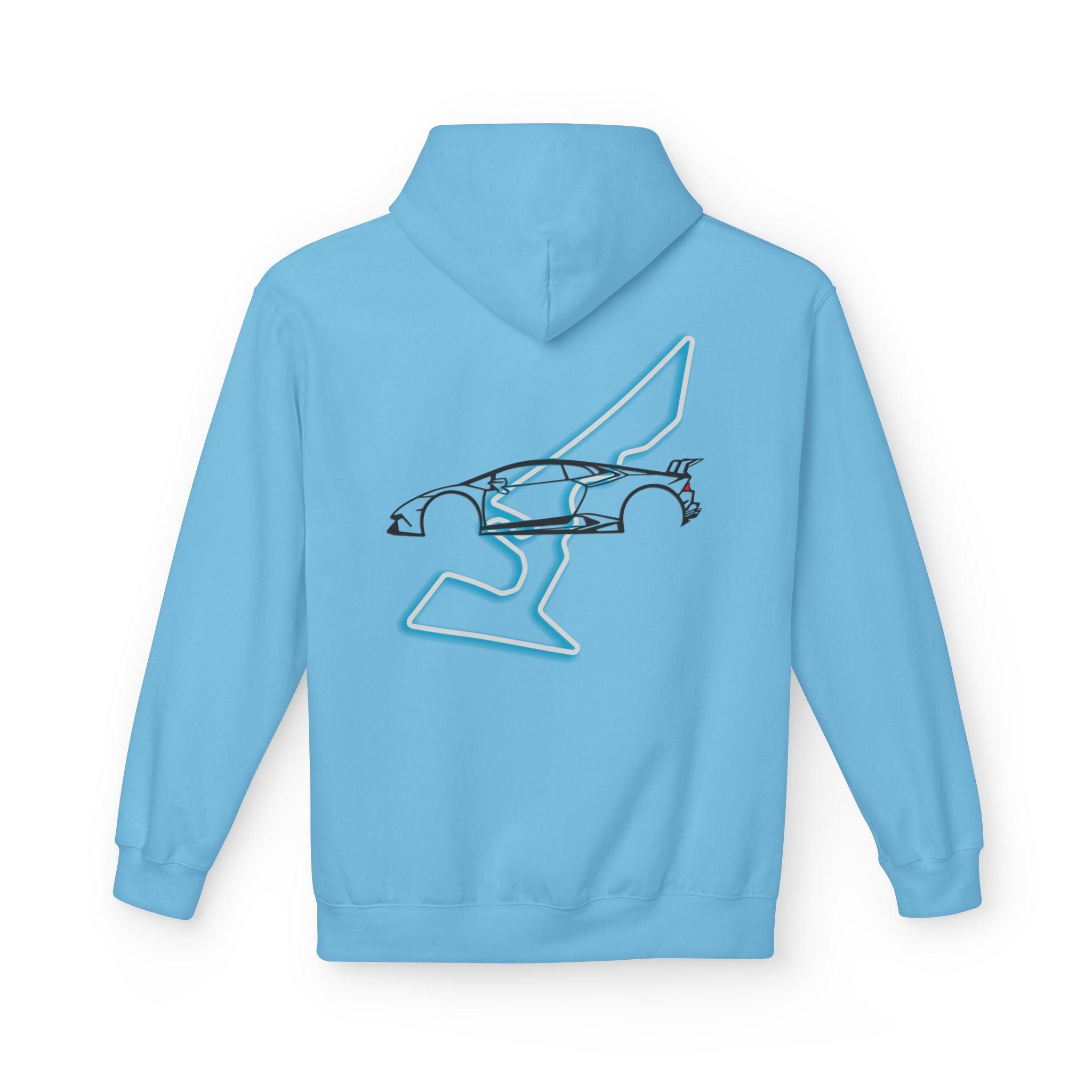 Circuit Of The Americas Huracan Performante Fleece Hoodie
