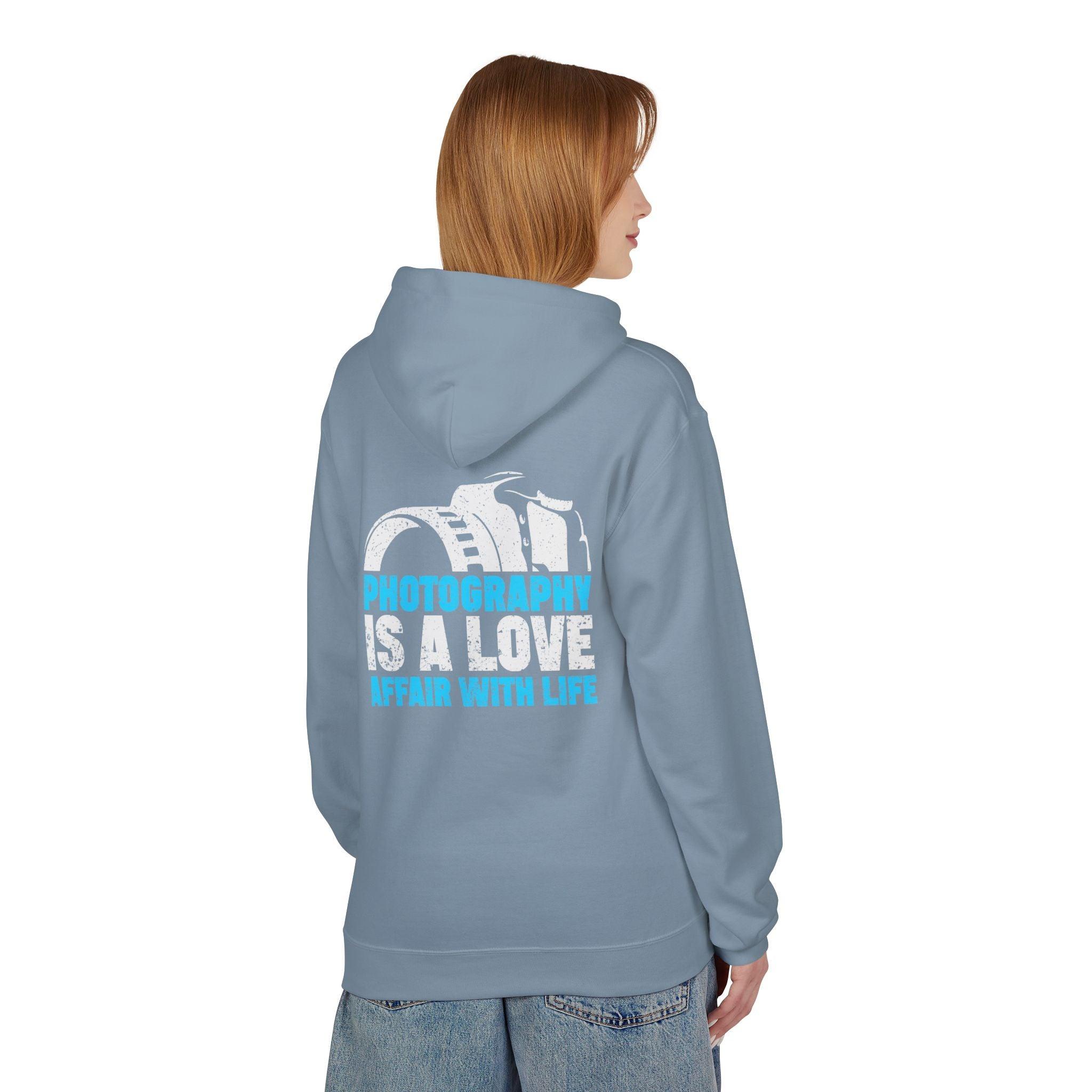 Cozy Fleece Hoodie for Photography Lovers: Embrace Life's Moments in Style
