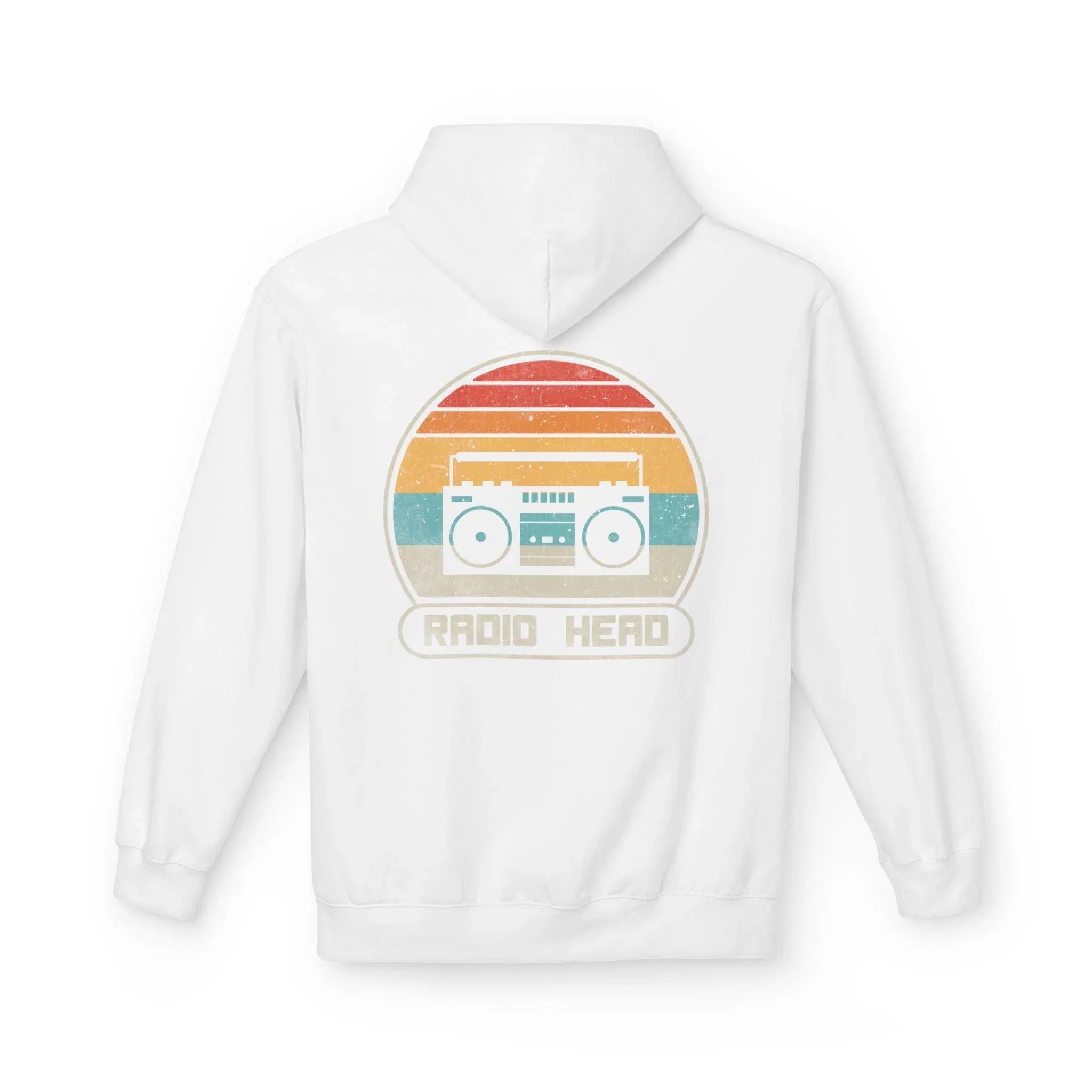 Cozy Vibes Radio Head Fleece Pullover Hoodie