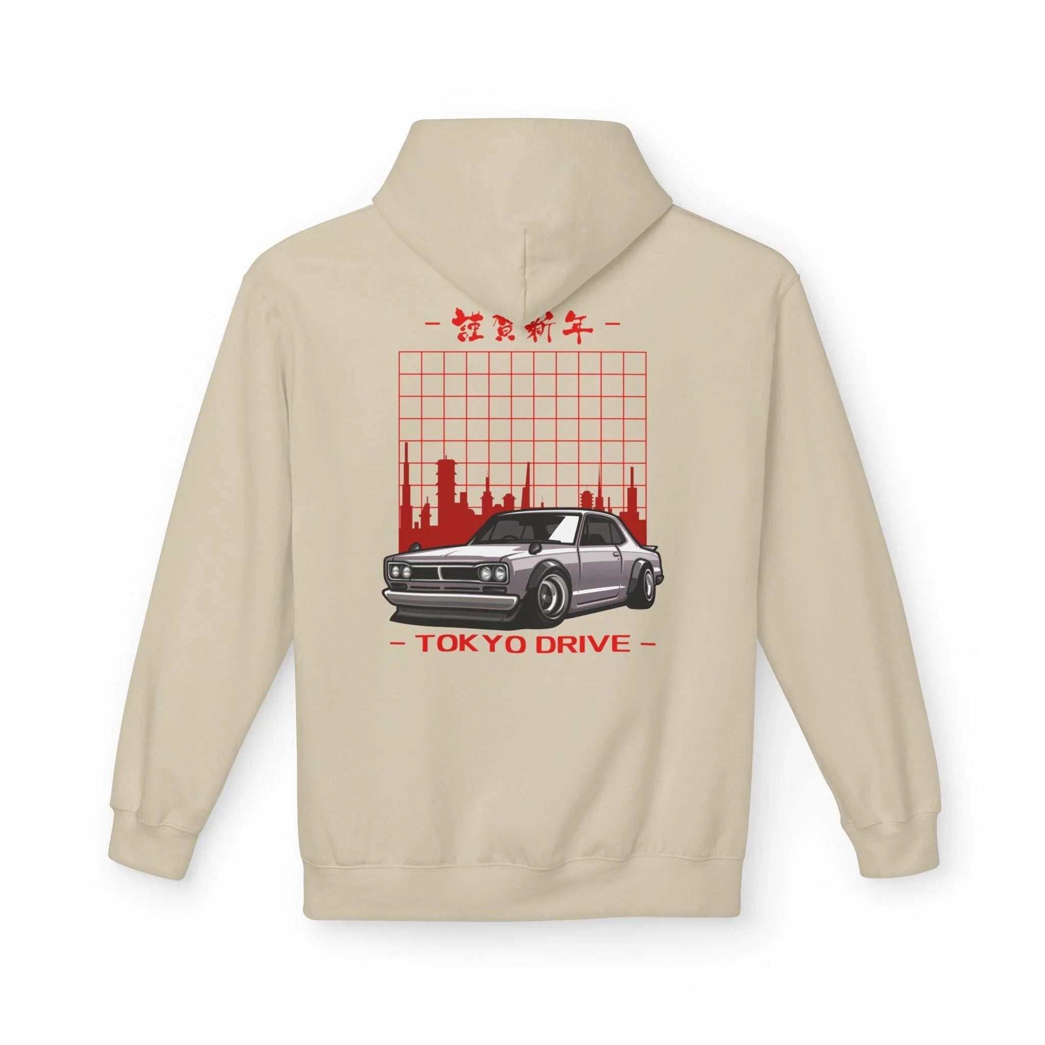 Tokyo Drive Luxe Fleece Hoodie for Ultimate Comfort and Style