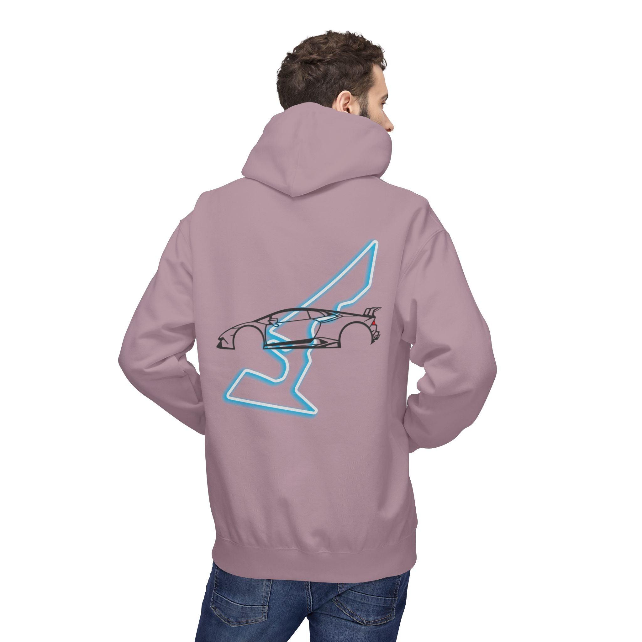 Circuit Of The Americas Huracan Performante Fleece Hoodie