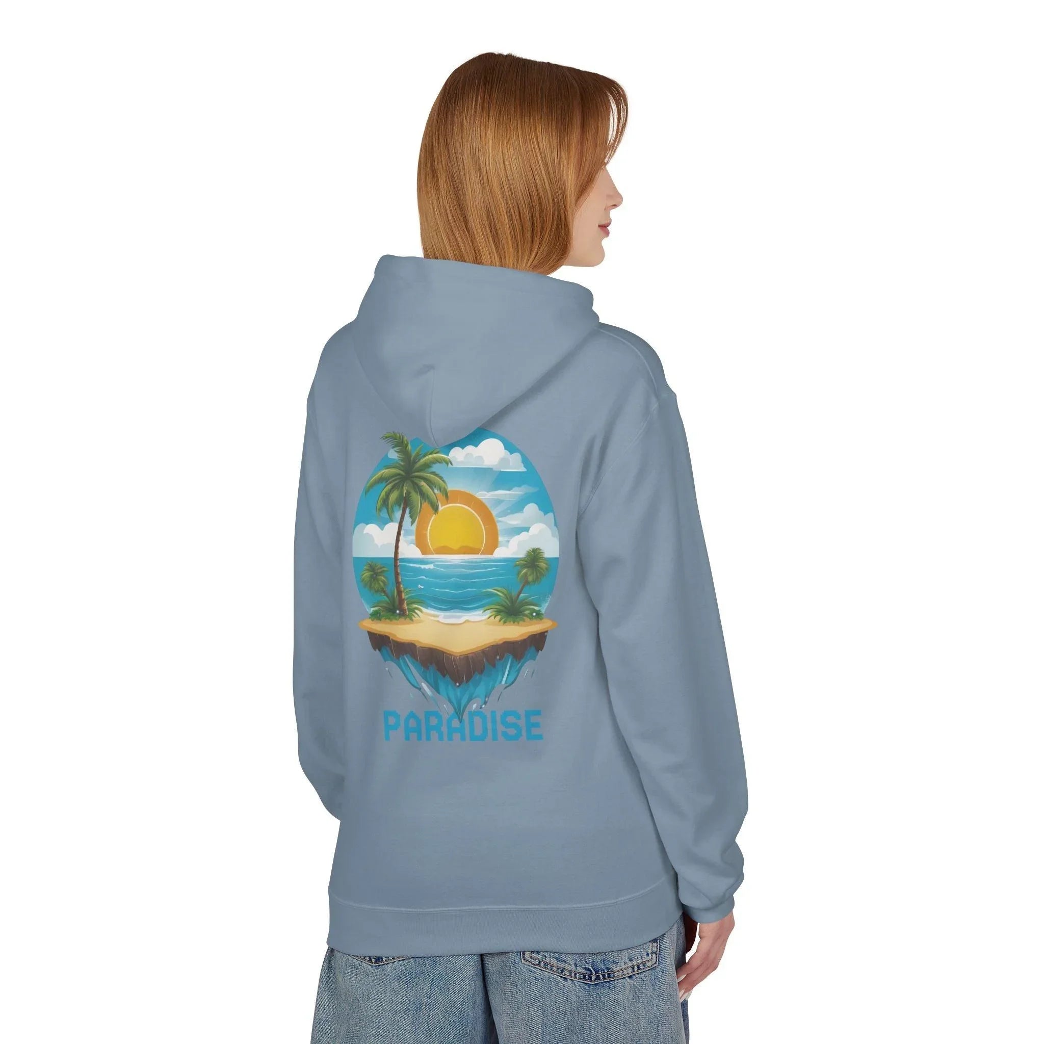 Cozy Paradise Fleece Hoodie for Ultimate Comfort and Style