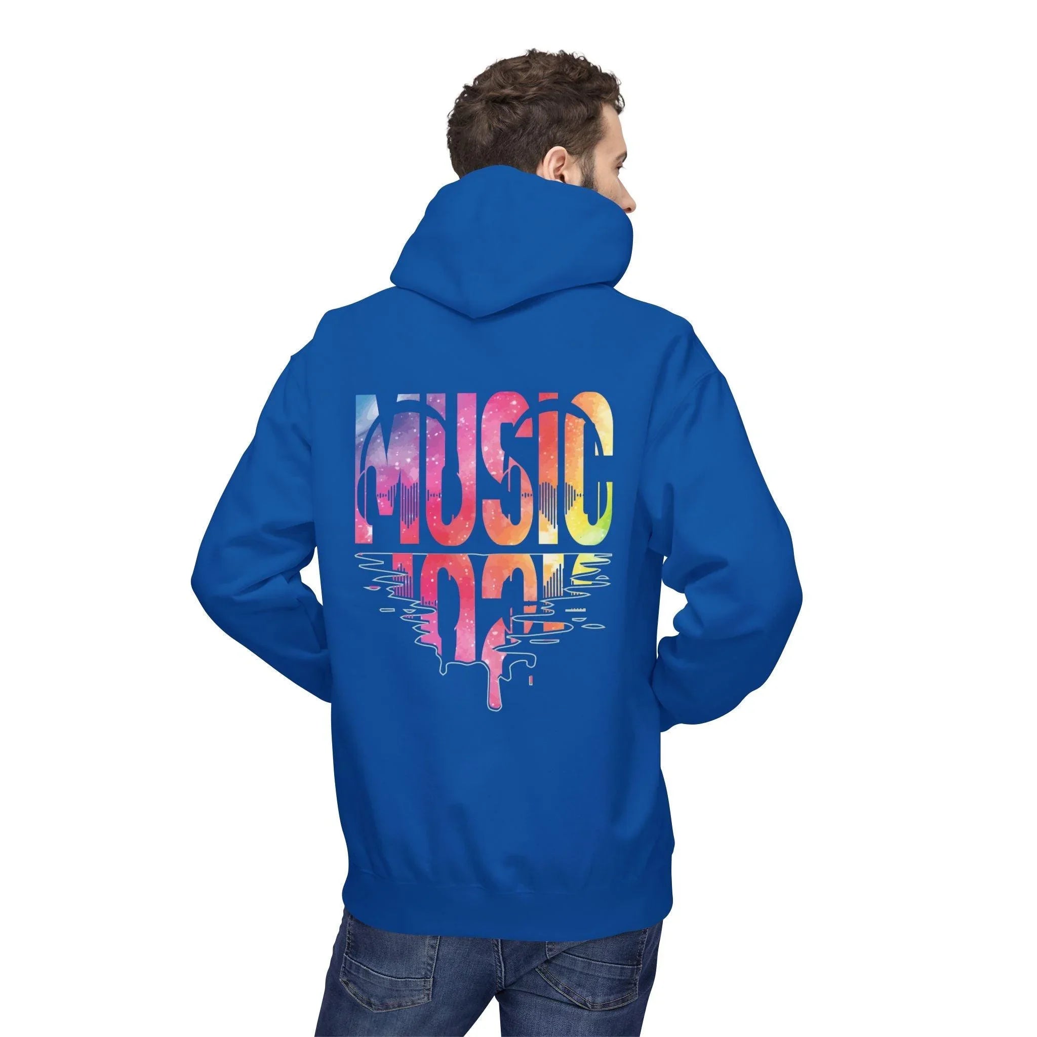 Ultimate Comfort Music Hoodie with Built-in Headphones