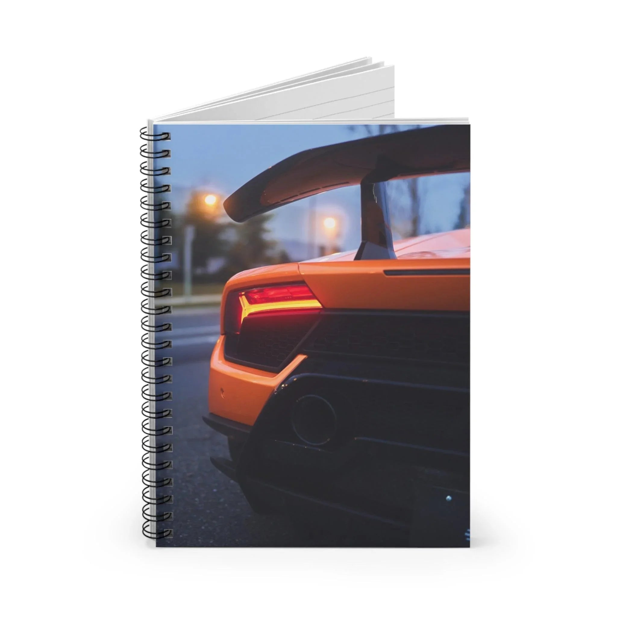 Lamborghini Huracan Automotive Spiral Notebook #015 - Throttle Designs