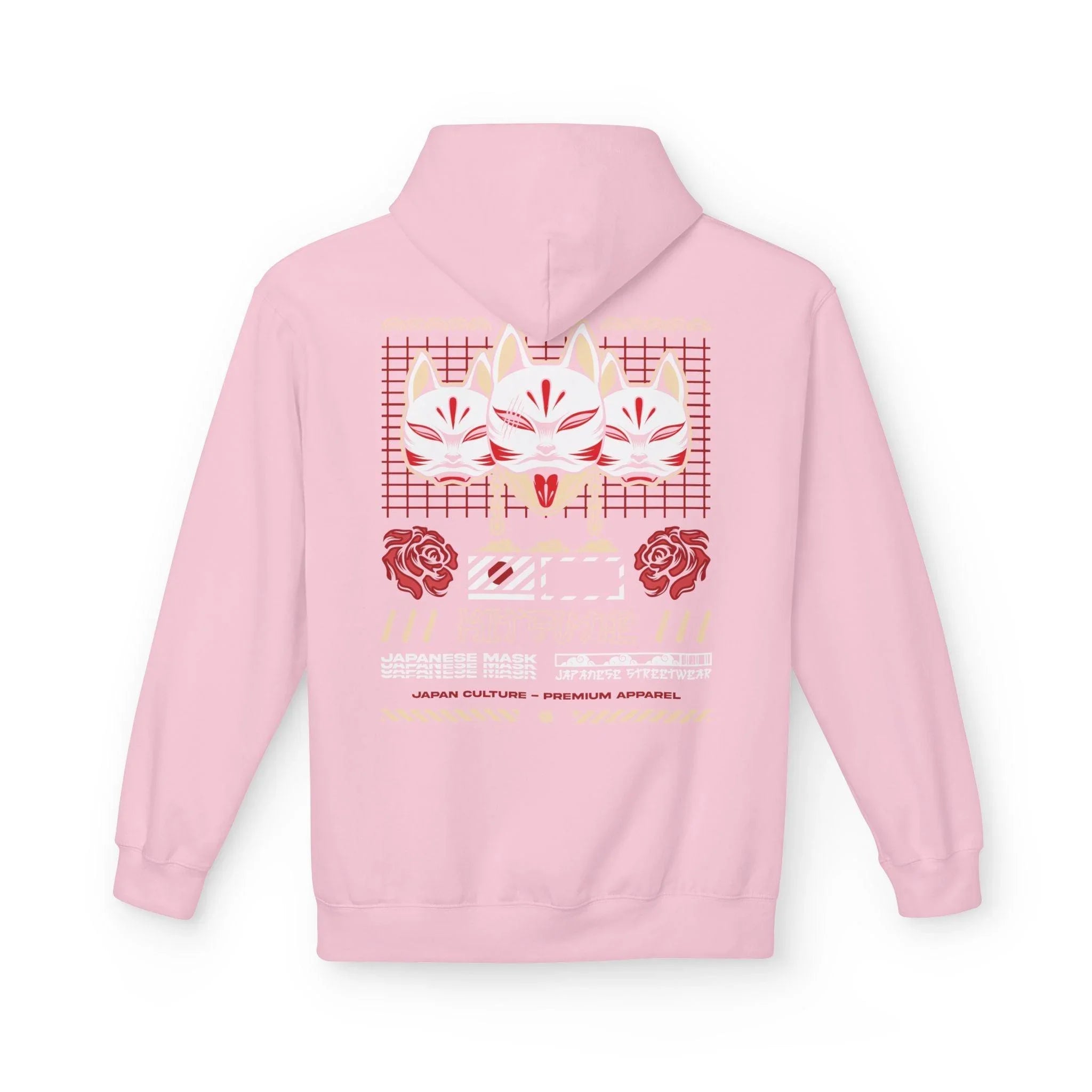 Ultimate Kitsune Japanese Streetwear Fleece Hoodie for Comfort and Style