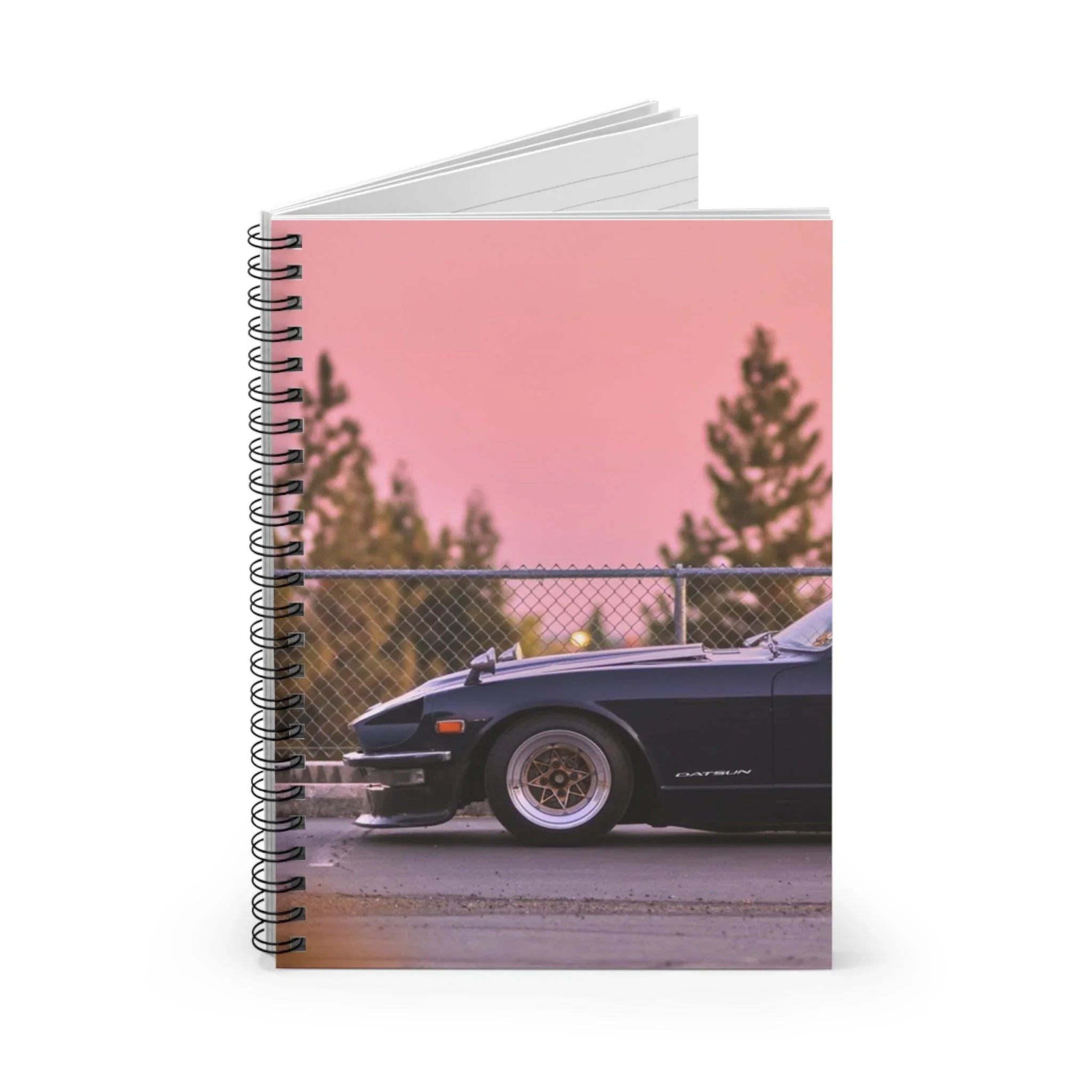 Nissan 240z Automotive Spiral Notebook #004 - Throttle Designs