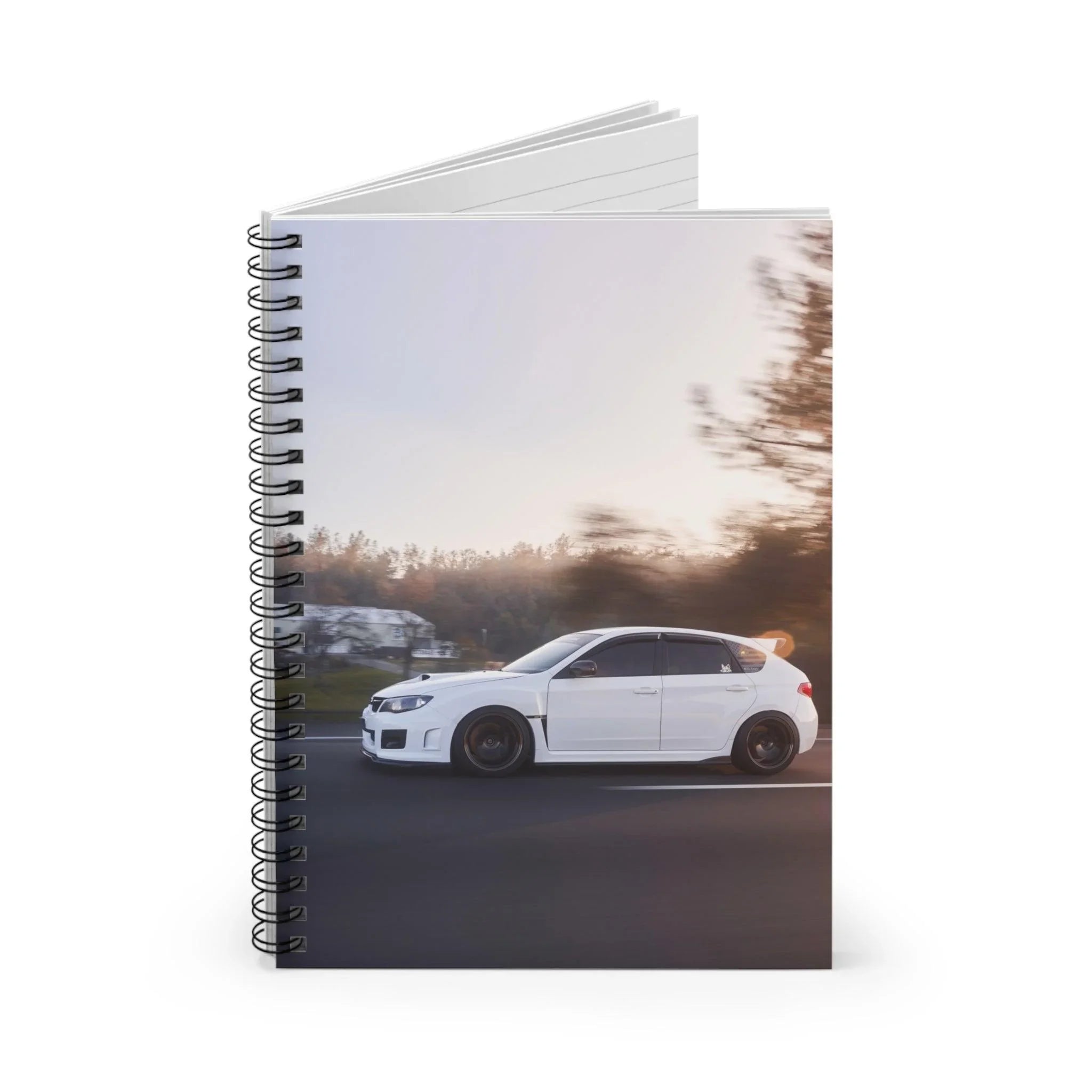 Subaru WRX STI Automotive Spiral Notebook #024 - Throttle Designs