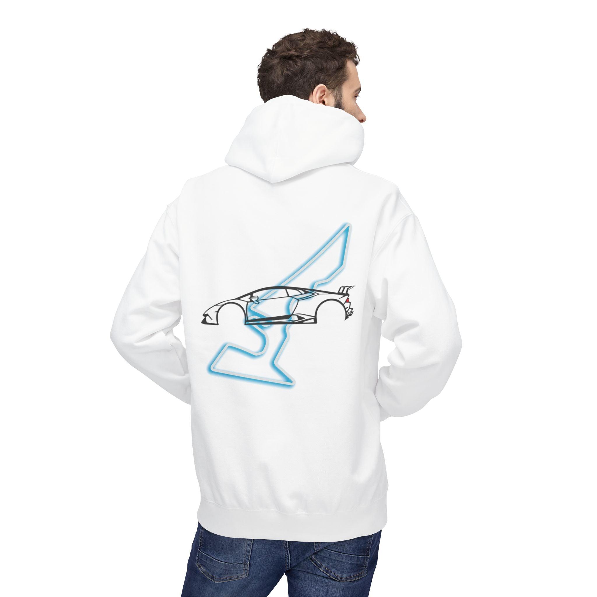 Circuit Of The Americas Huracan Performante Fleece Hoodie