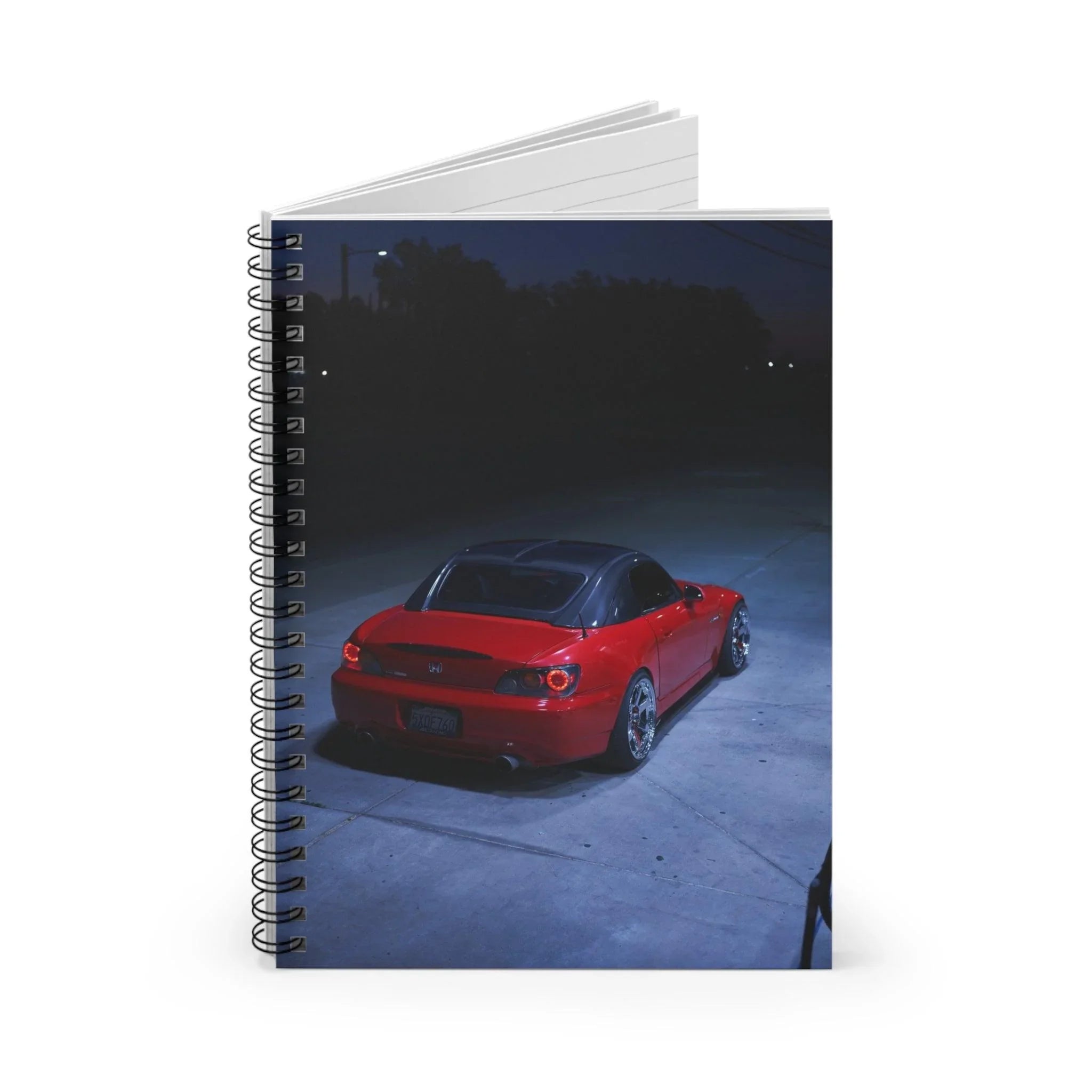 Honda S2000 Automotive Spiral Notebook #014 - Throttle Designs