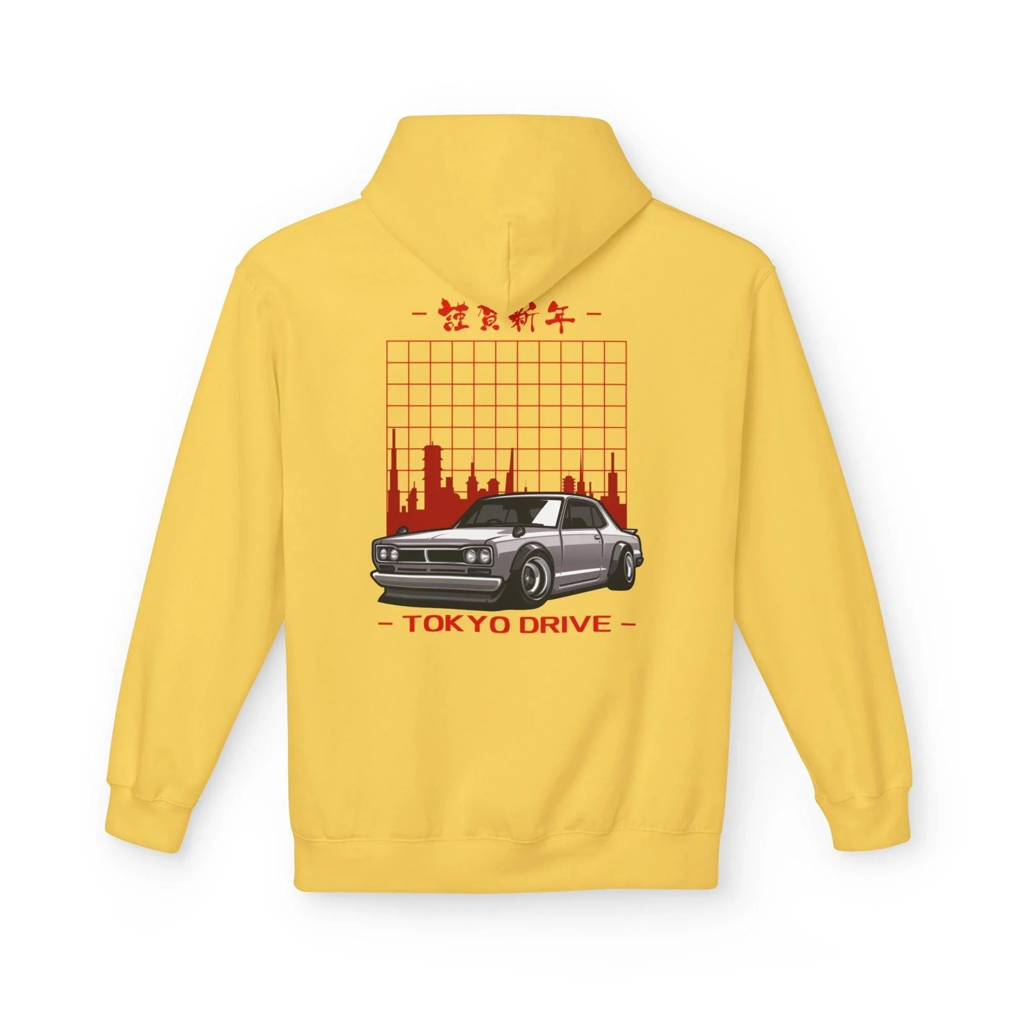 Tokyo Drive Luxe Fleece Hoodie for Ultimate Comfort and Style