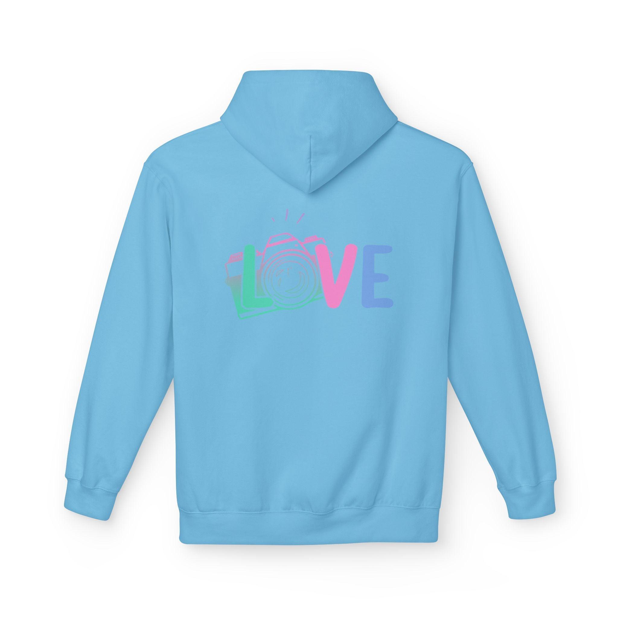 Cozy Love Photography Fleece Hoodie for Stylish Comfort