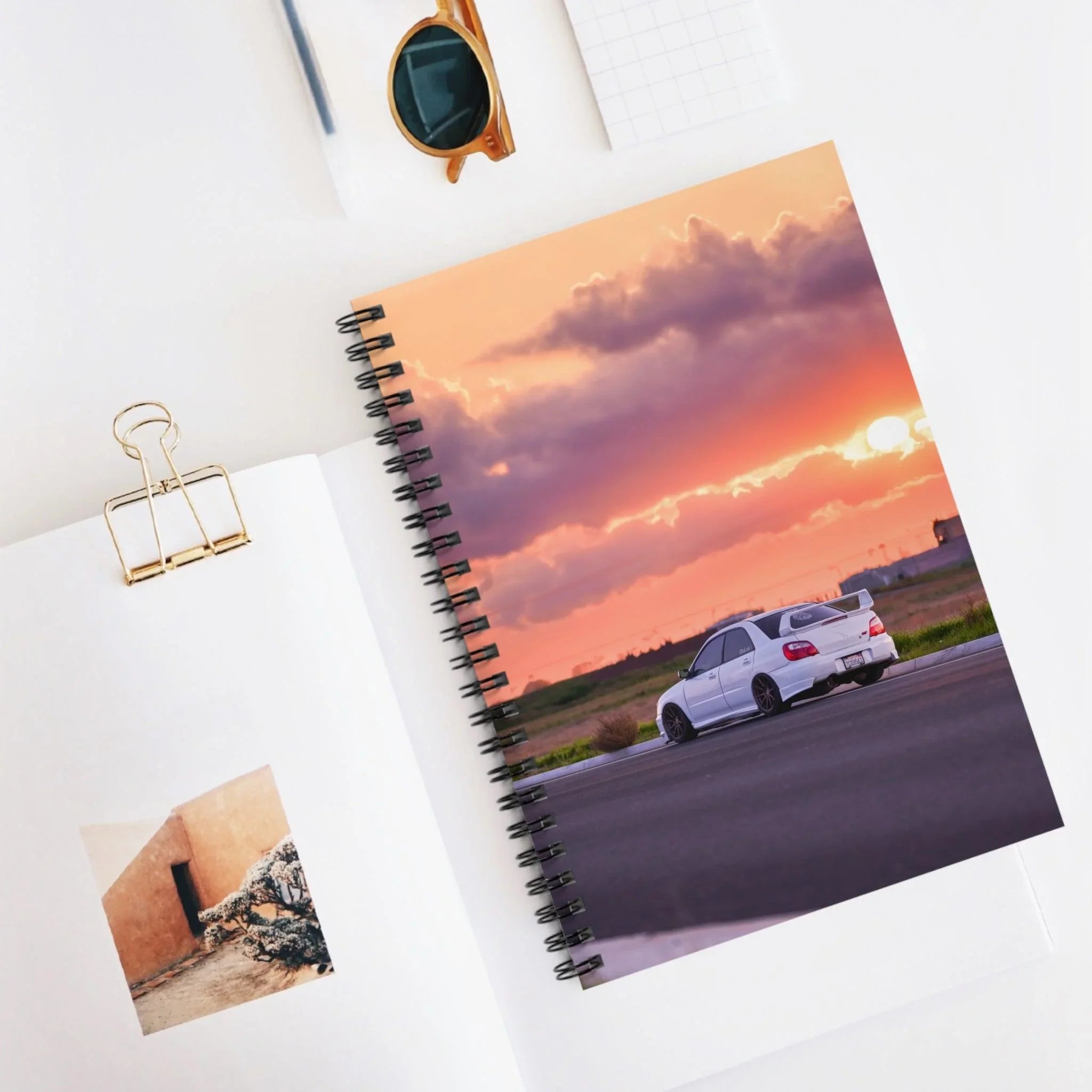 Subaru WRX STI Automotive Spiral Notebook #012 - Throttle Designs
