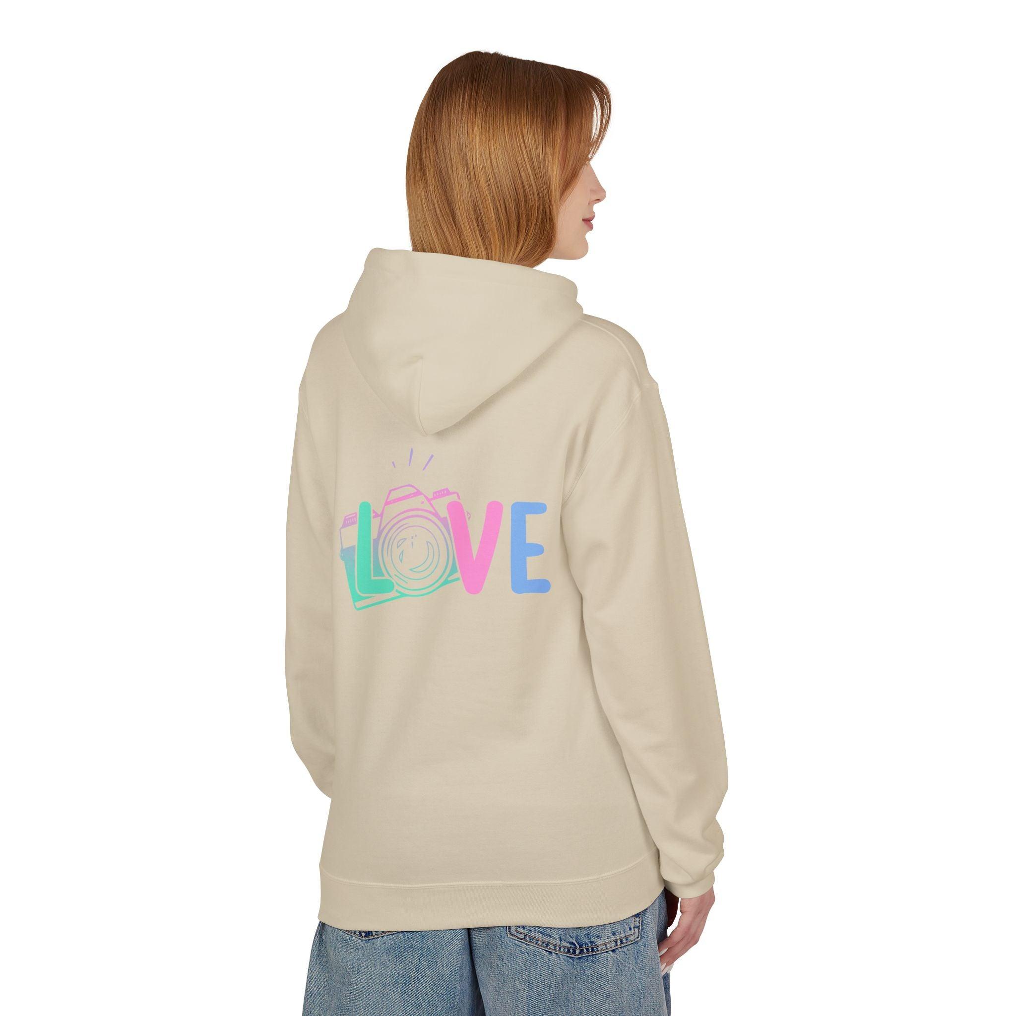 Cozy Love Photography Fleece Hoodie for Stylish Comfort