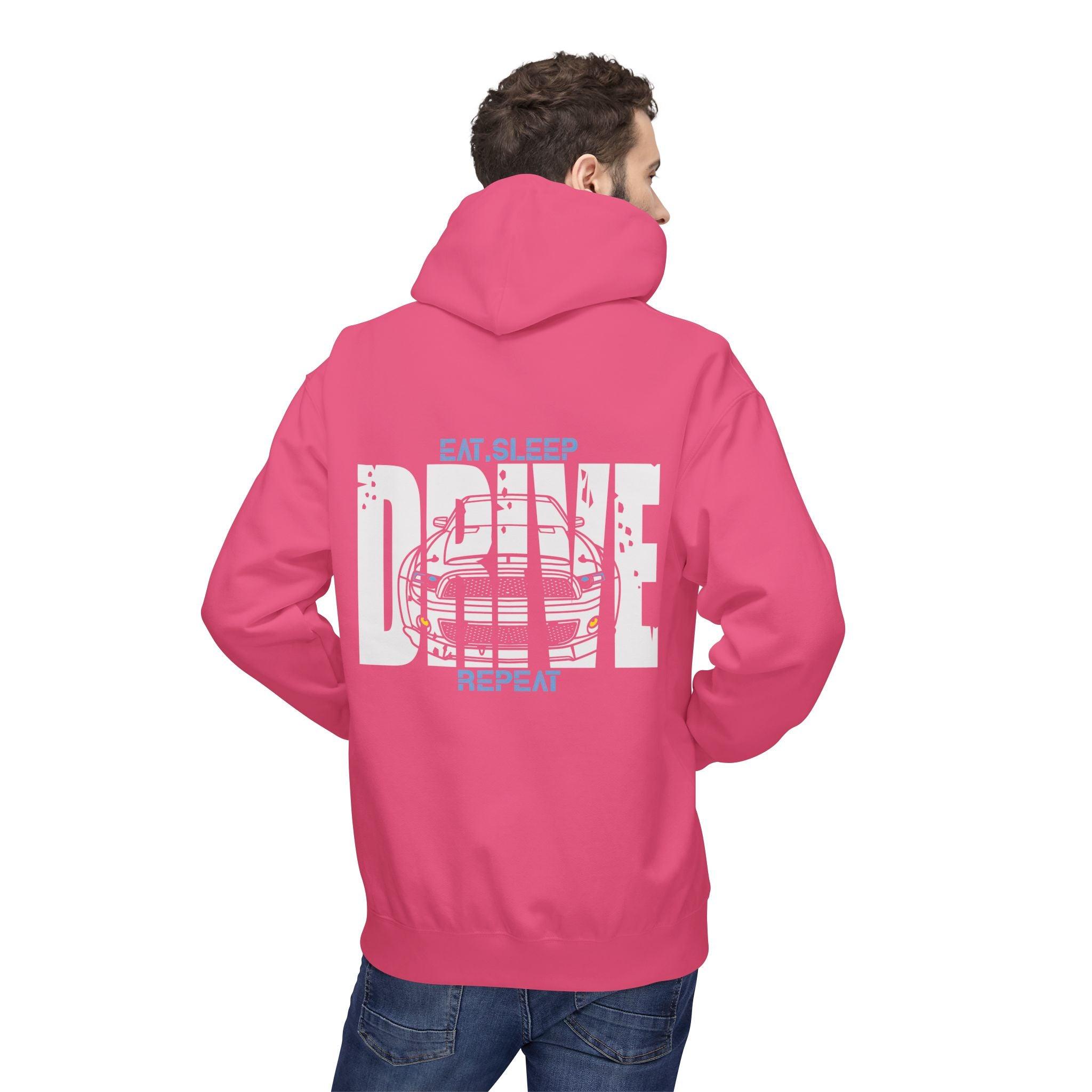 Nissan R34 GT-R DRIVE Fleece Hoodie - Premium Comfort & Style
