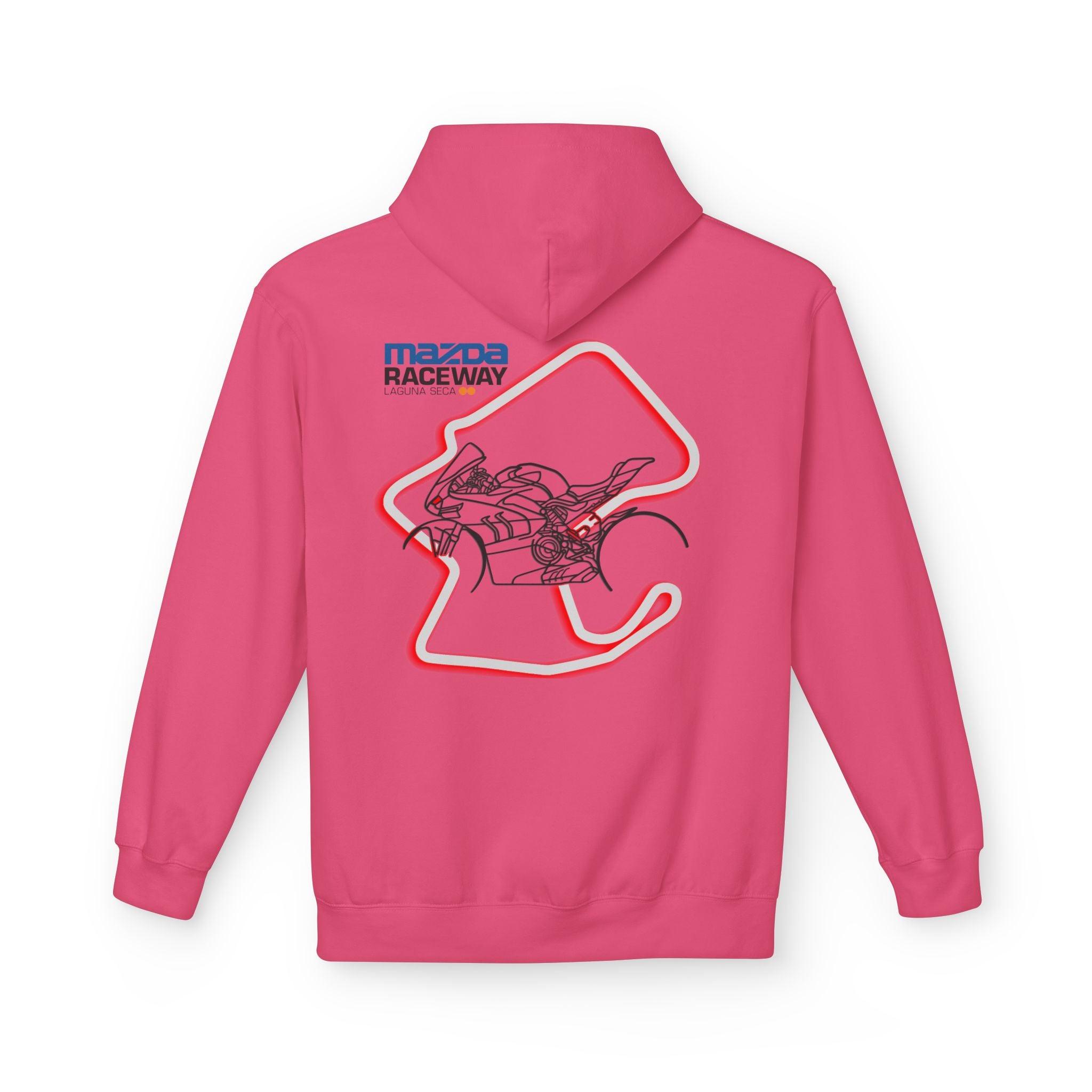 Ducati Panigale V4 SP Laguna Seca Hoodie - Red Edition for Comfort & Style