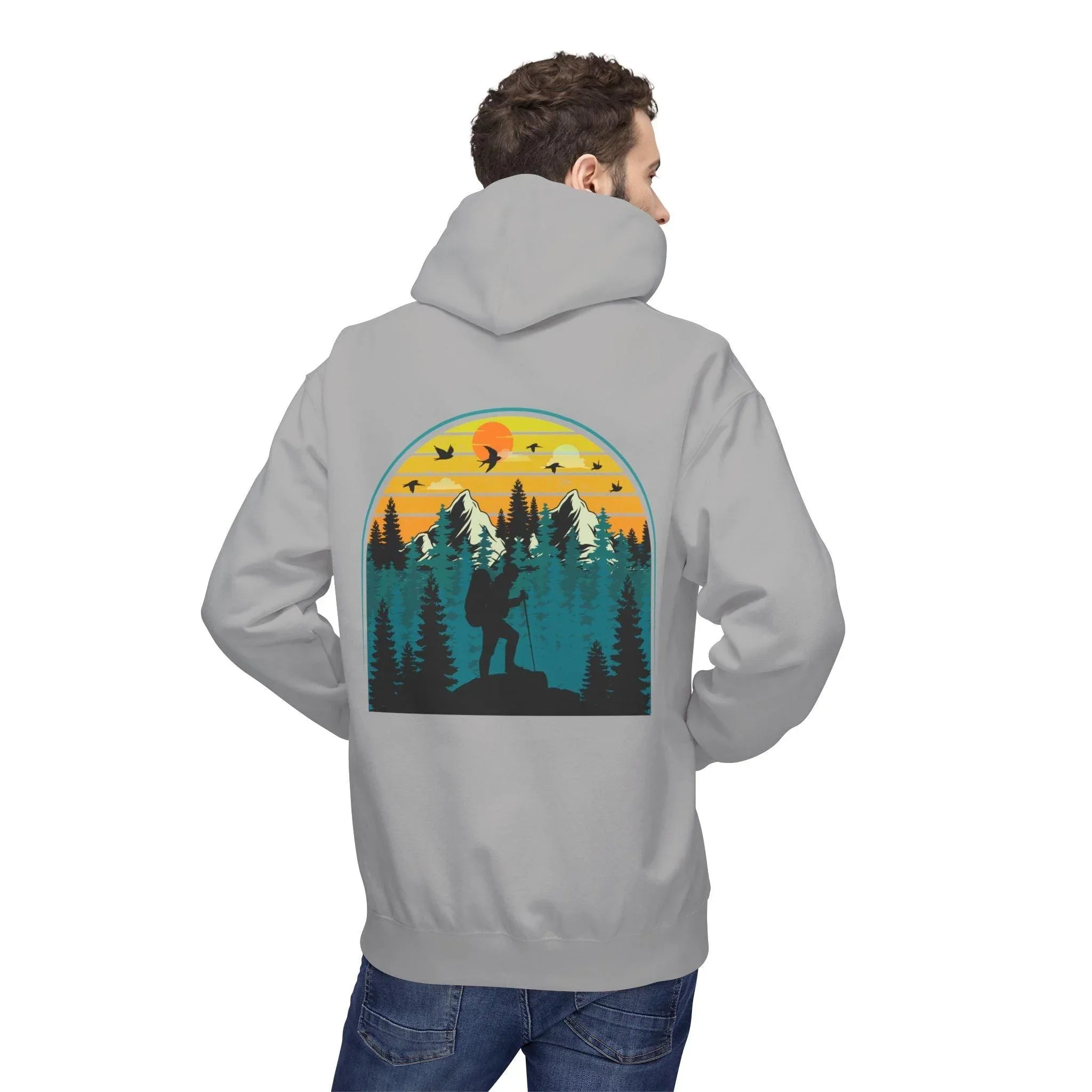 Ultimate Retro Outdoor Fleece Hoodie for Adventurers