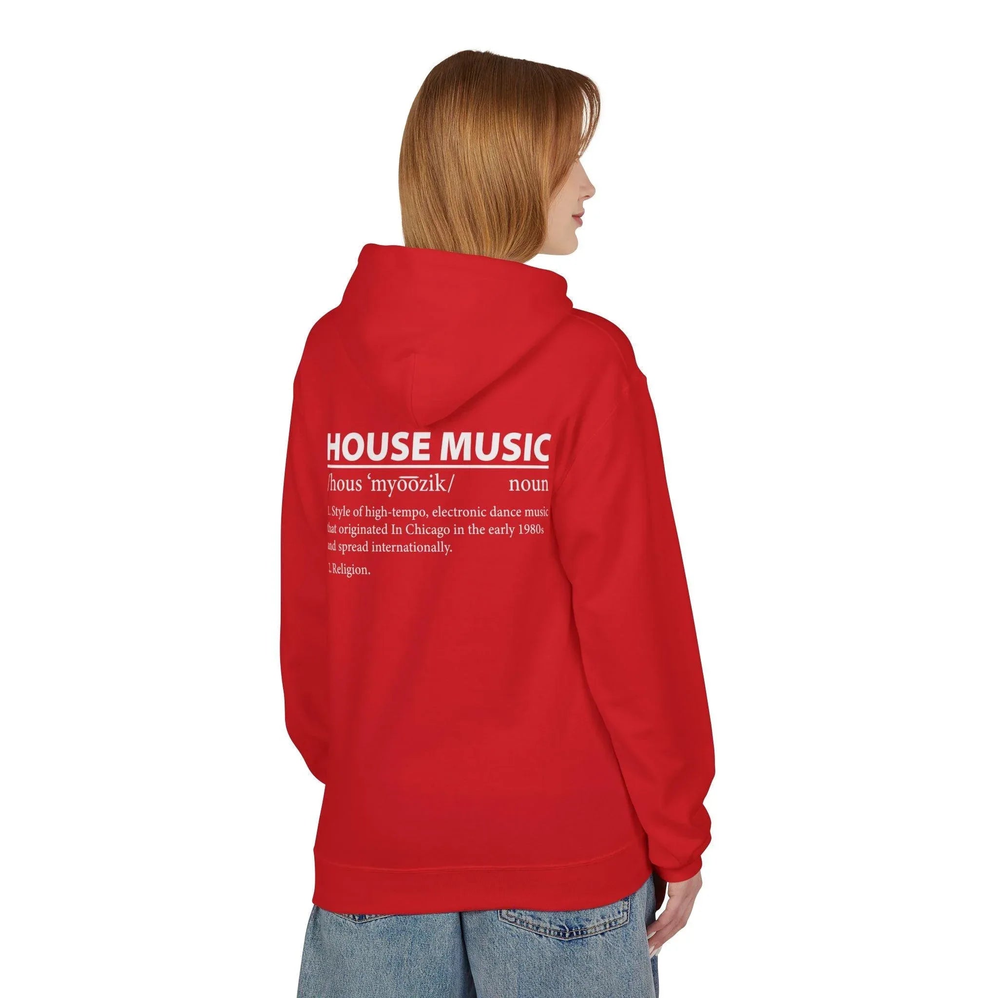 Ultimate House Music Fleece Hoodie for Comfort and Style
