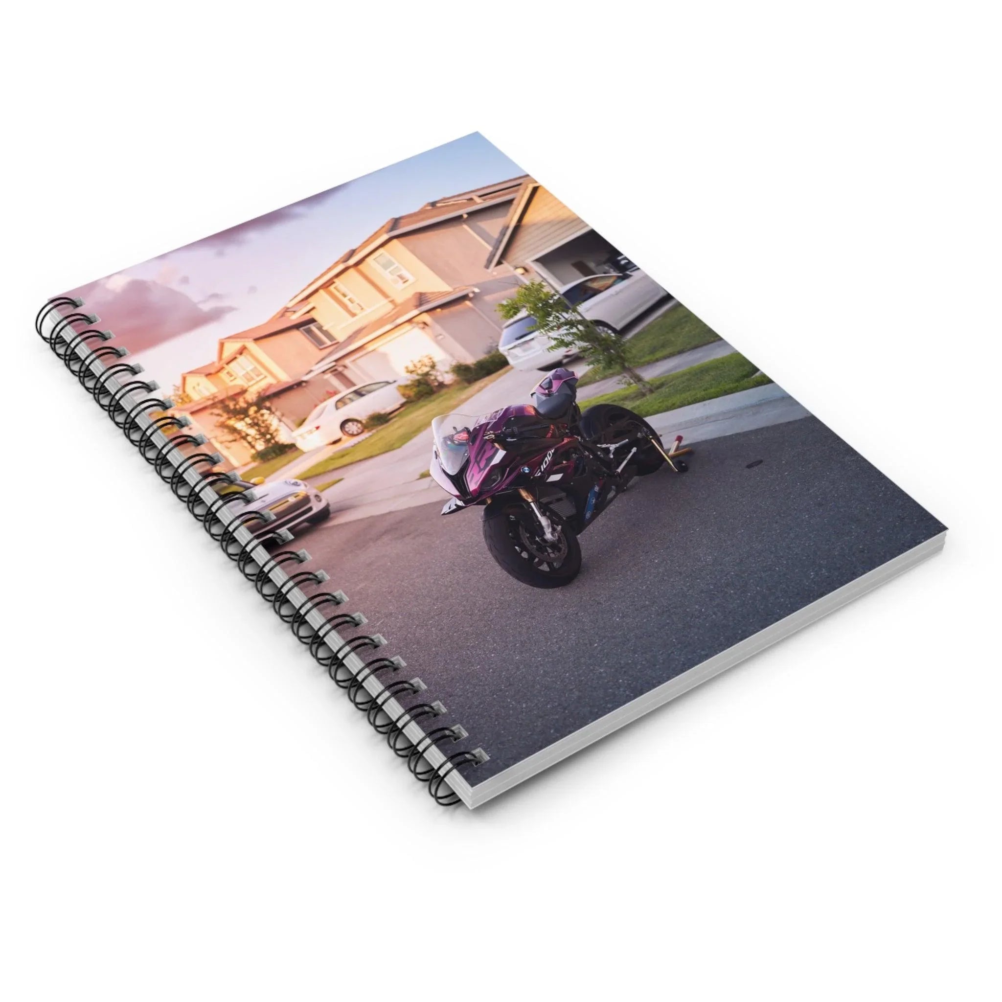 BMW S1000RR Motorcycle Spiral Notebook #036 - Throttle Designs